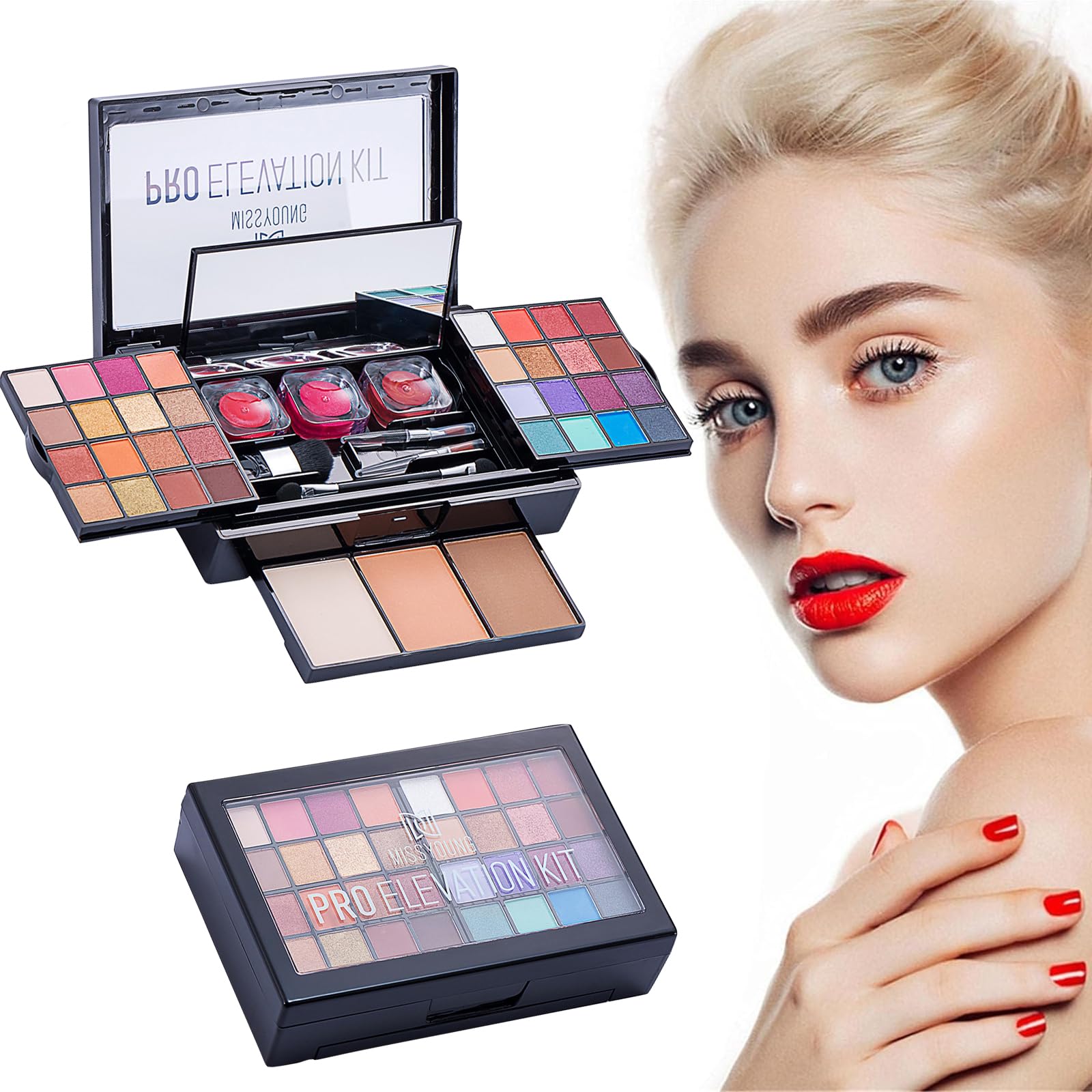 Amazon | YAYAMIYA メイクアップセット 42点 フル美容化粧品 メイク