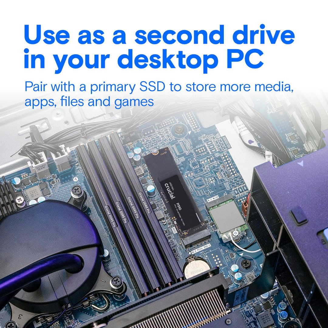 Amazon.com: Crucial P310 500GB SSD, PCIe Gen4 NVMe M.2 2280, Up to