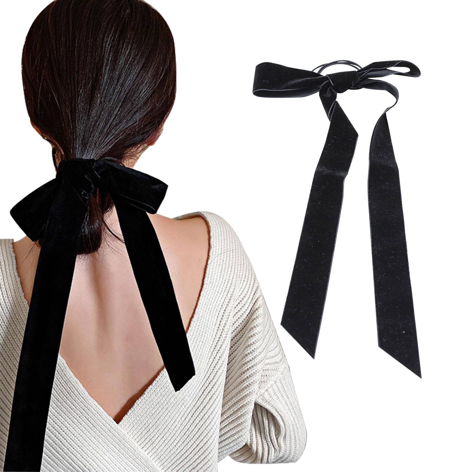 Amazon.co.jp: ZNUJS(さちえ) ベロアリボン ベルベットリボン ヘア