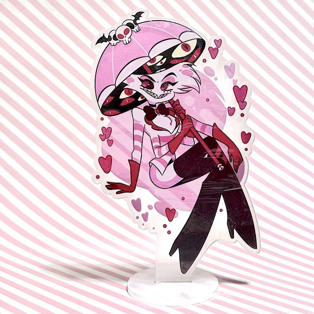 ハズビンホテル エンジェルダスト ぬい 箔押しカード アクスタ