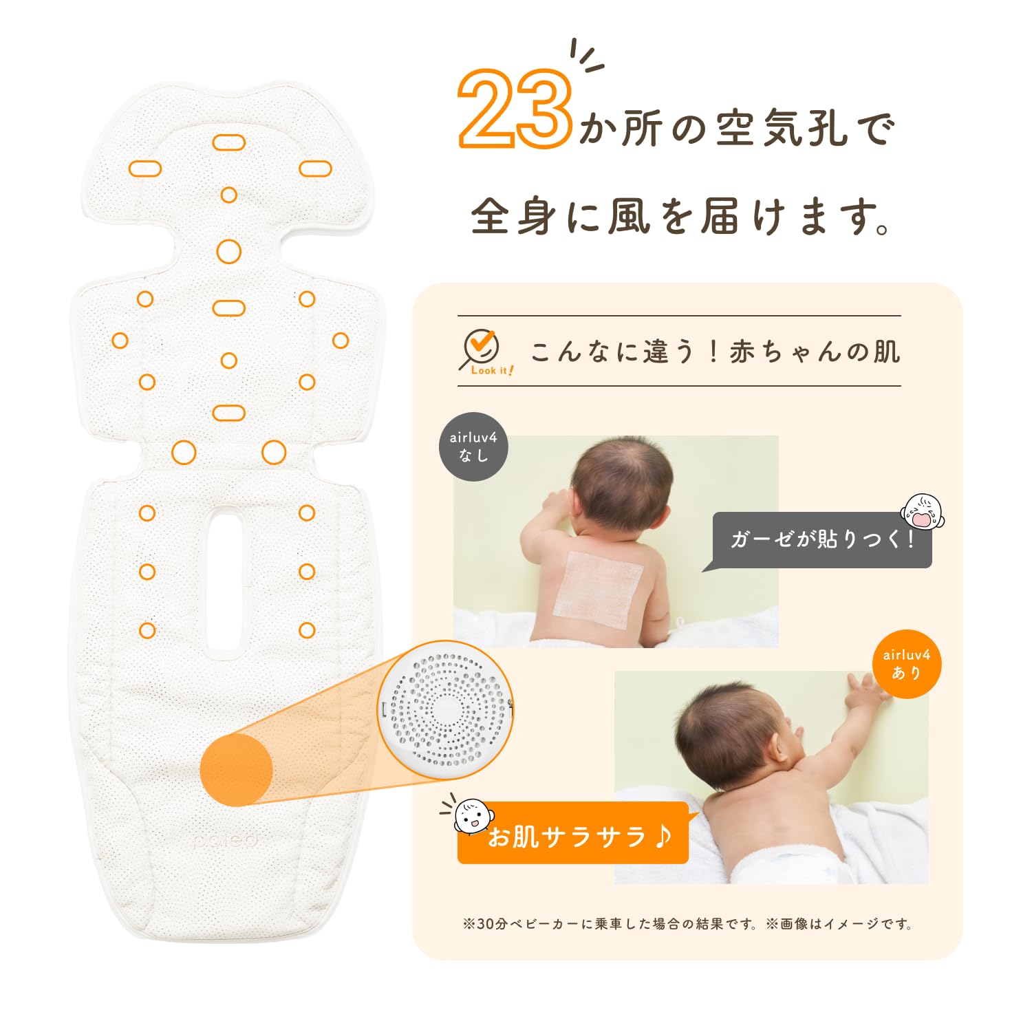 Amazon.co.jp: エアラブ4 (airluv4) ドーナツ ファン付ベビーカー