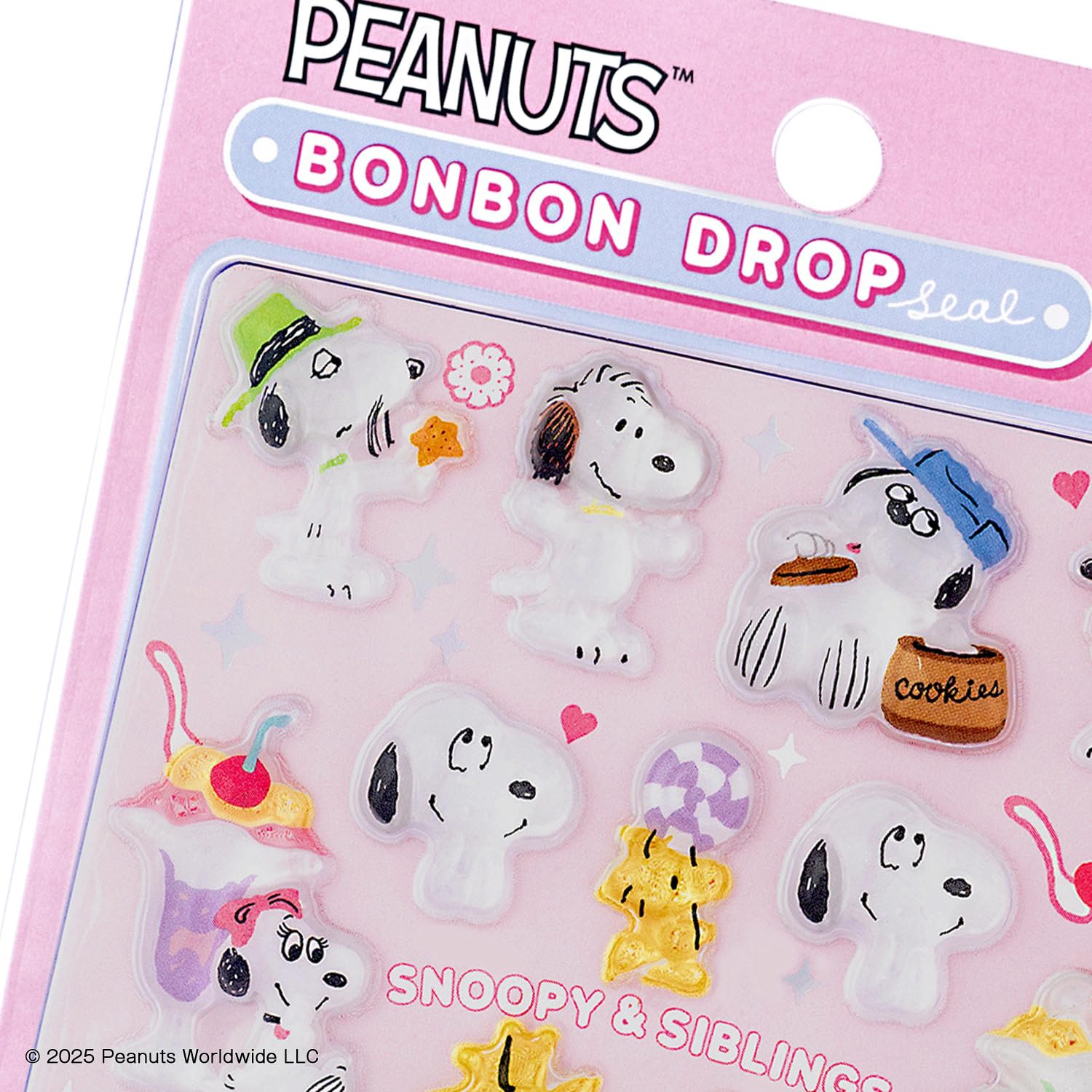 正規品 ボンボンドロップ スヌーピー 正規品 ボンボンドロップシール 8