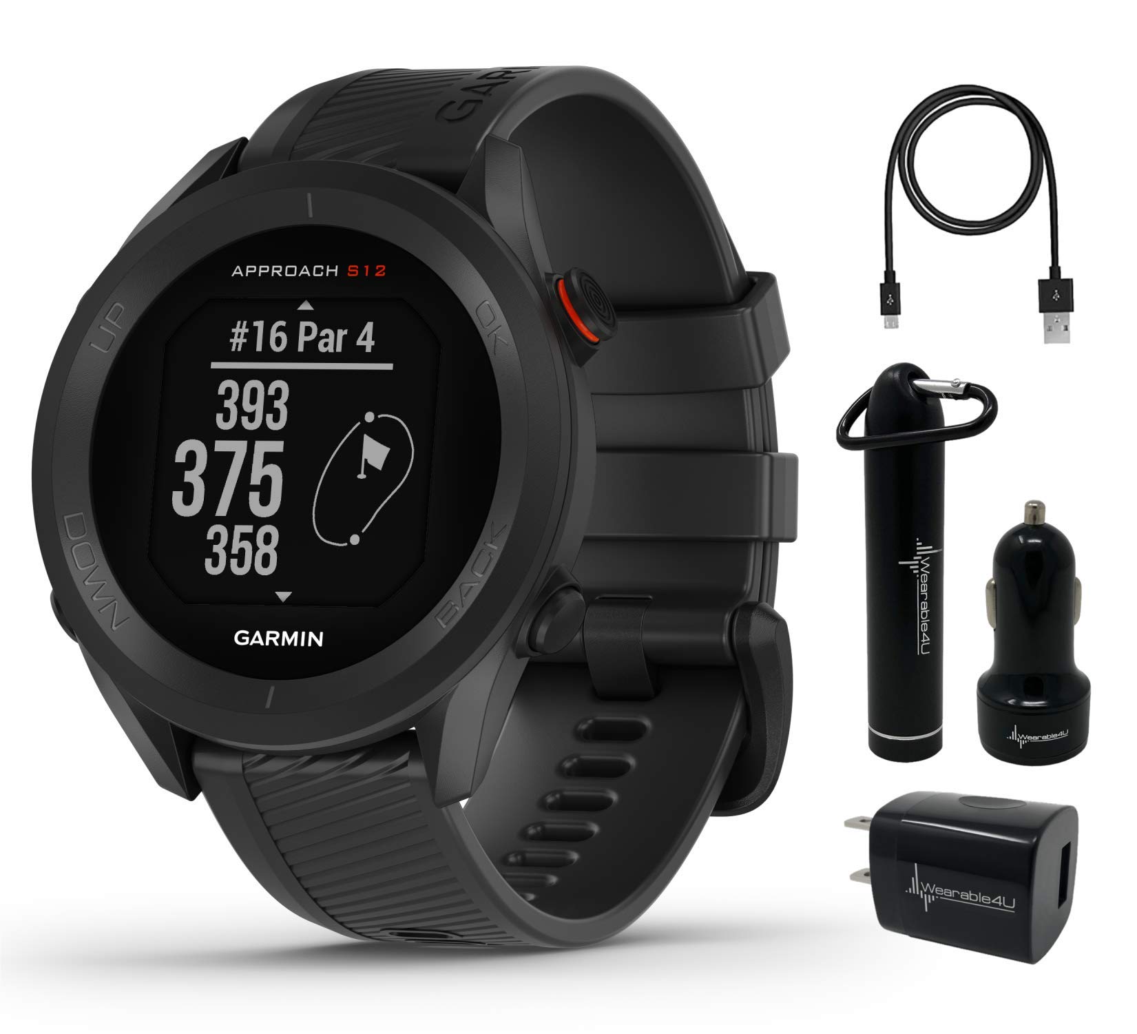 Amazon.com: Wearable4U - Garmin Approach S12 Premium GPS Golf