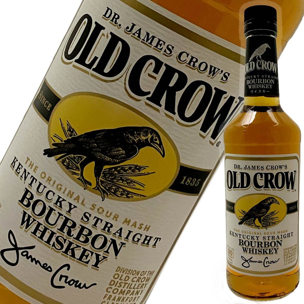 Amazon.co.jp: オールドクロウ 750ml 40度 箱なし [並行輸入品] : 食品