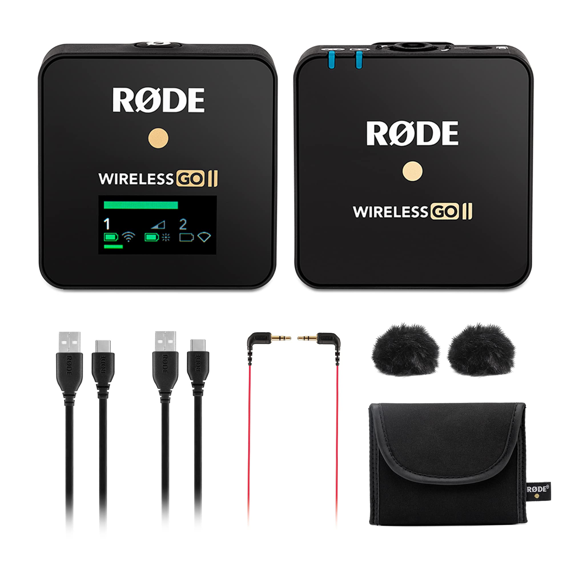 Amazon.com: Rode Wireless GO II Single Channel Wireless Microphone