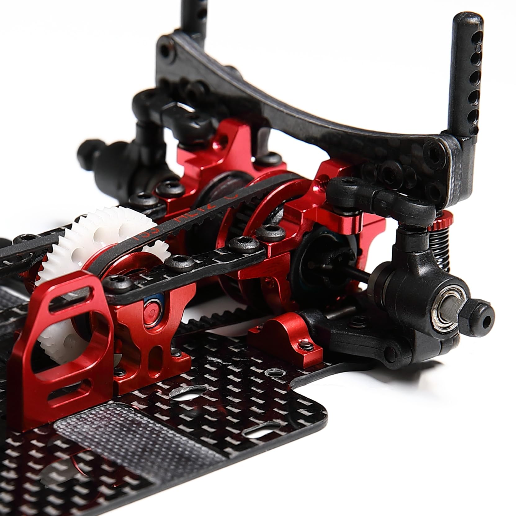 Amazon.co.jp: 1/24 ミニRCカーカーボンファイバーシャーシボディ