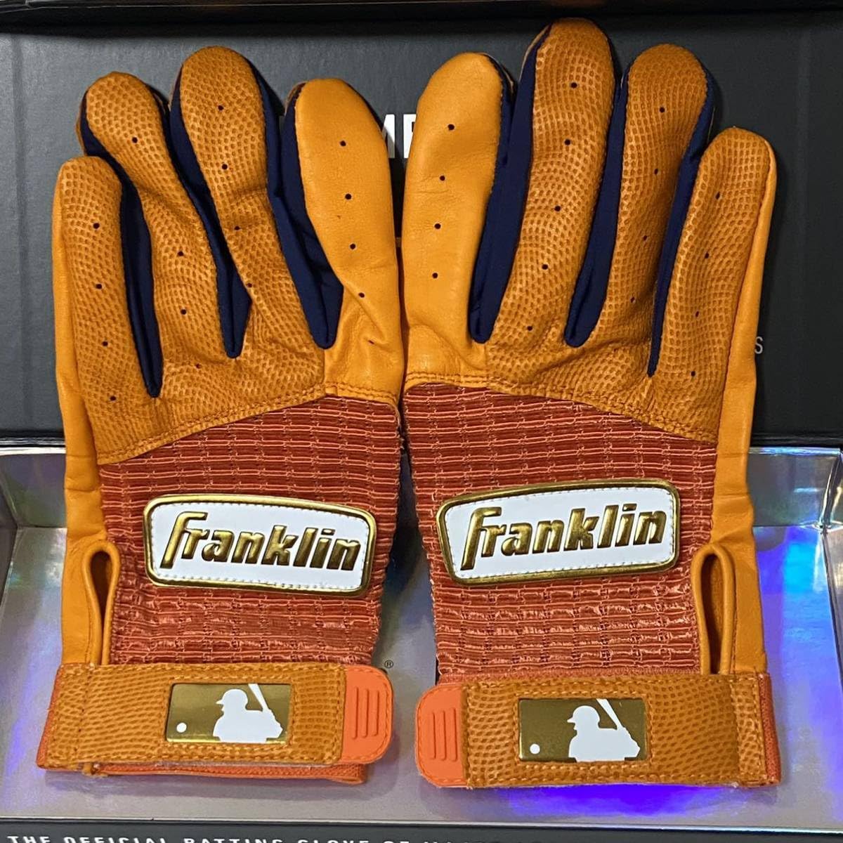 Amazon | Franklin Custom Pro Classic オレンジ×ネイビー Sサイズ