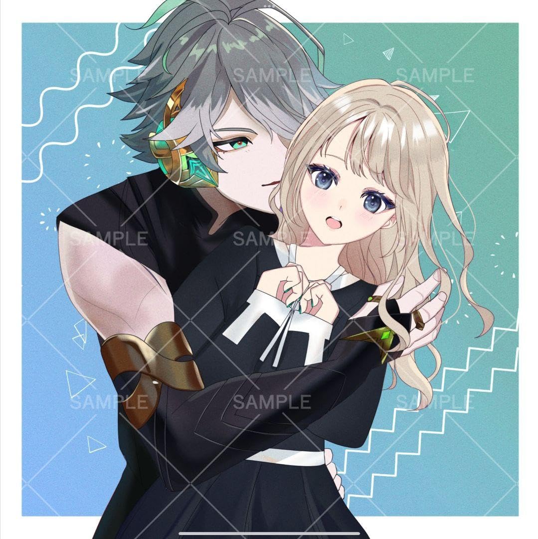 fiore イラストオーダー 夢絵 色紙 ポストカード fiore イラスト