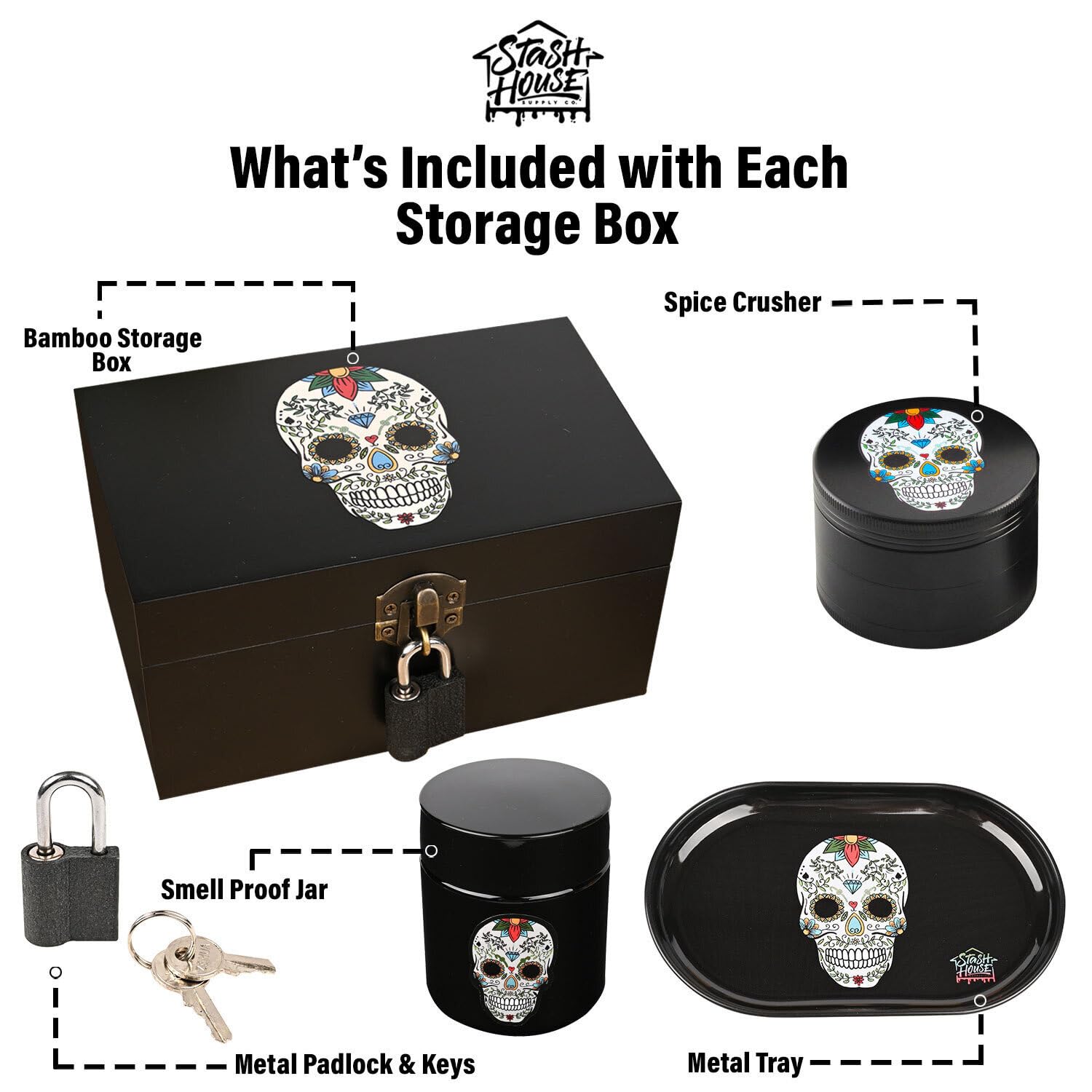 Stash House Supply Co. Stash House Supply Co Premium Stash Box Kit