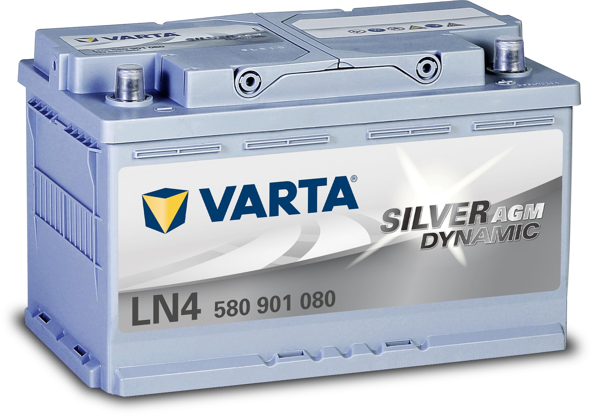 Amazon | VARTA(バルタ) Silver Dynamic AGM LN4 (580 901 080) 輸入車