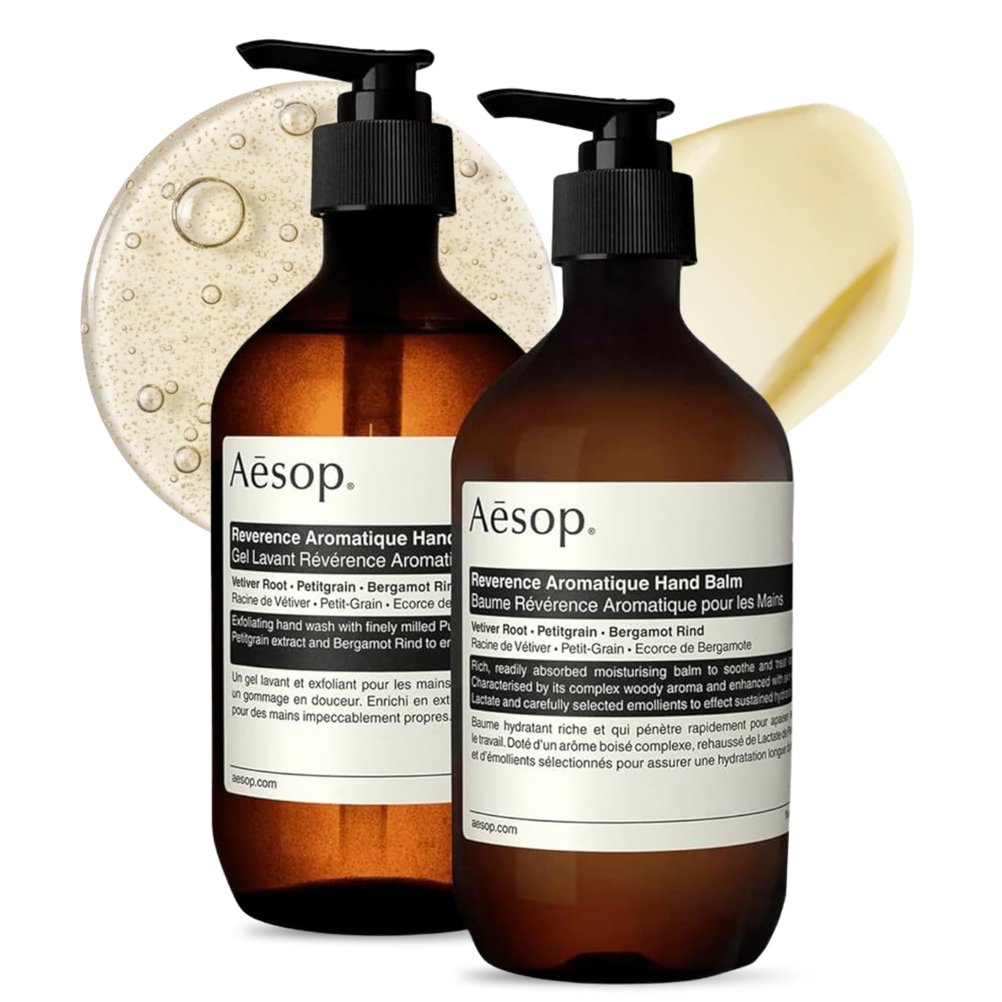 Amazon.com : Aesop Reverence Hand Wash & Balm Set | Woody, Earthy
