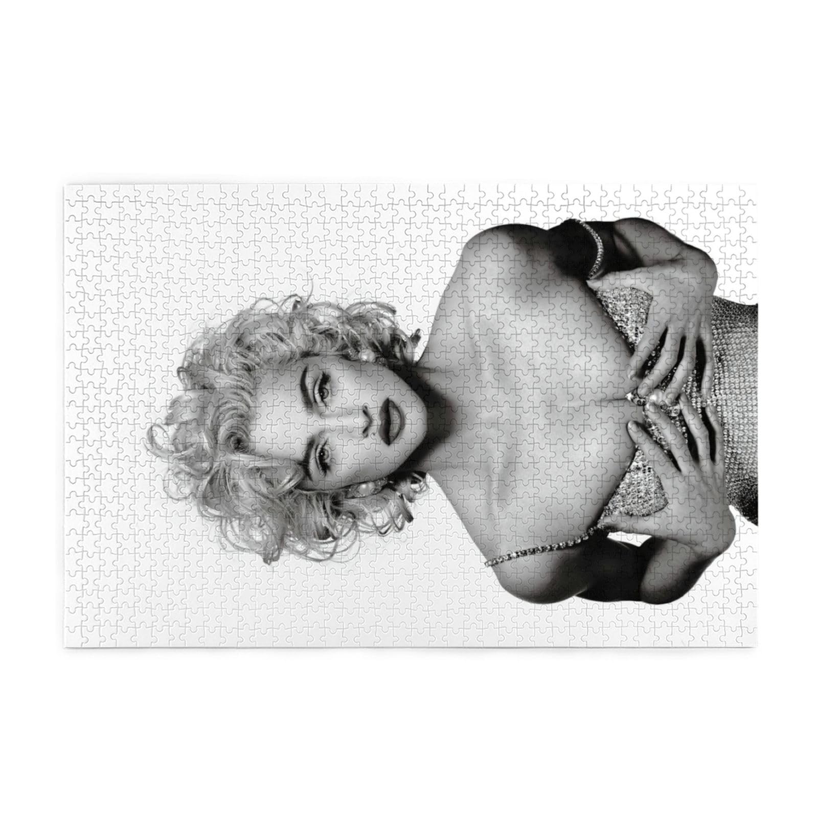 Amazon.co.jp: 1000ピース ジグソーパズル マドンナ 木製パズル Puzzle