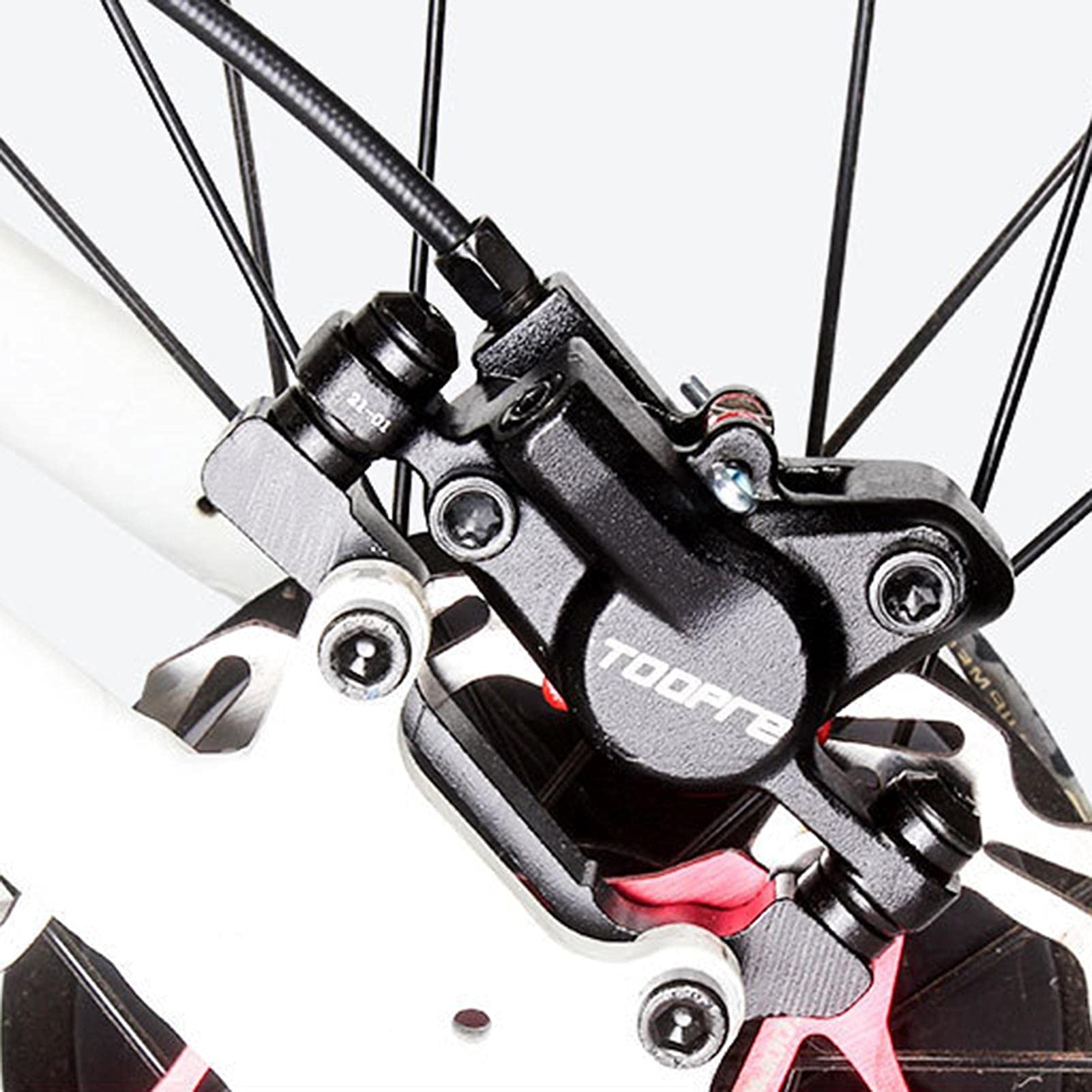 Amazon.co.jp: Lihuzmd 油圧式ディスクブレーキセット、 オイル