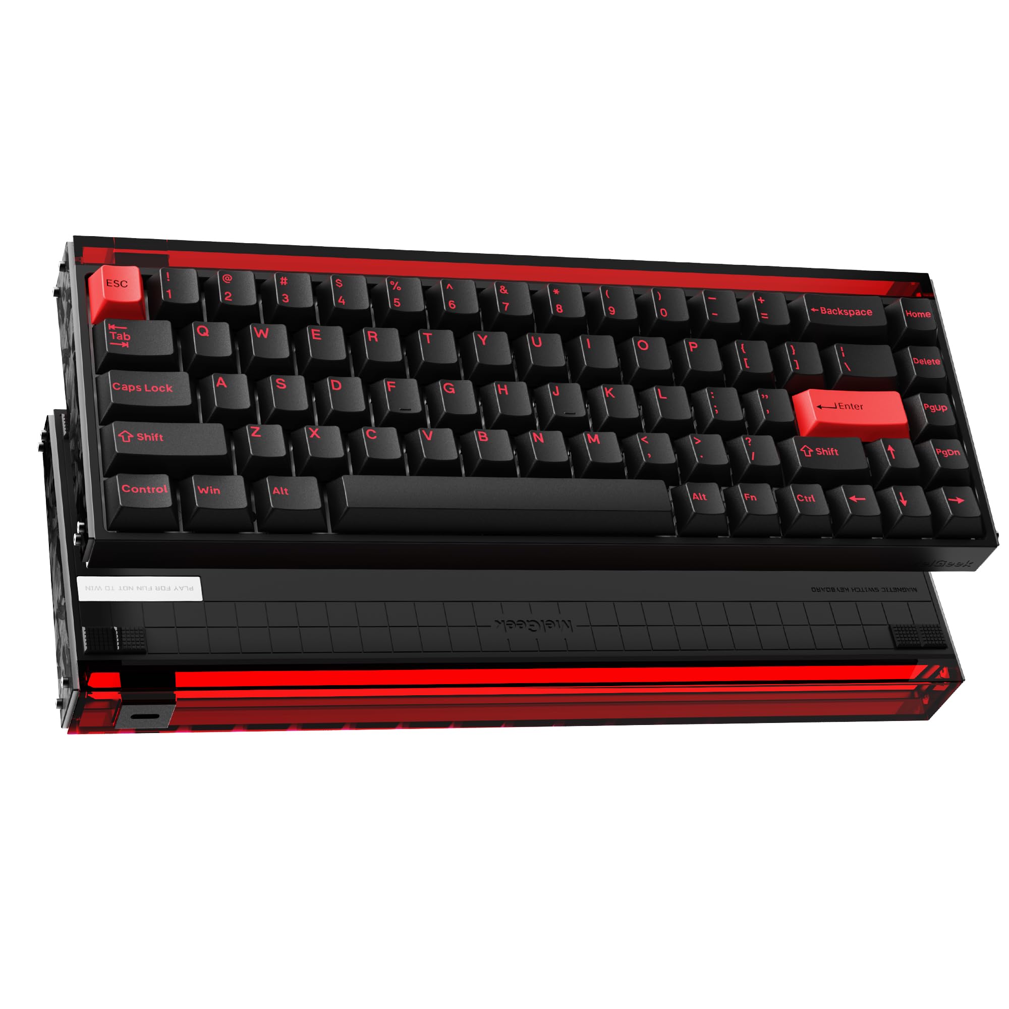 Amazon.com: MelGeek MADE68 Ultra Wired Gaming Keyboard, Magnetic