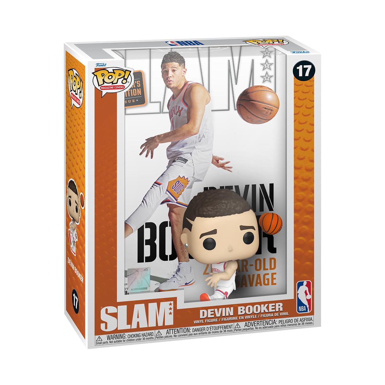 Amazon.com: Funko POP! NBA Cover: Slam – Devin Booker