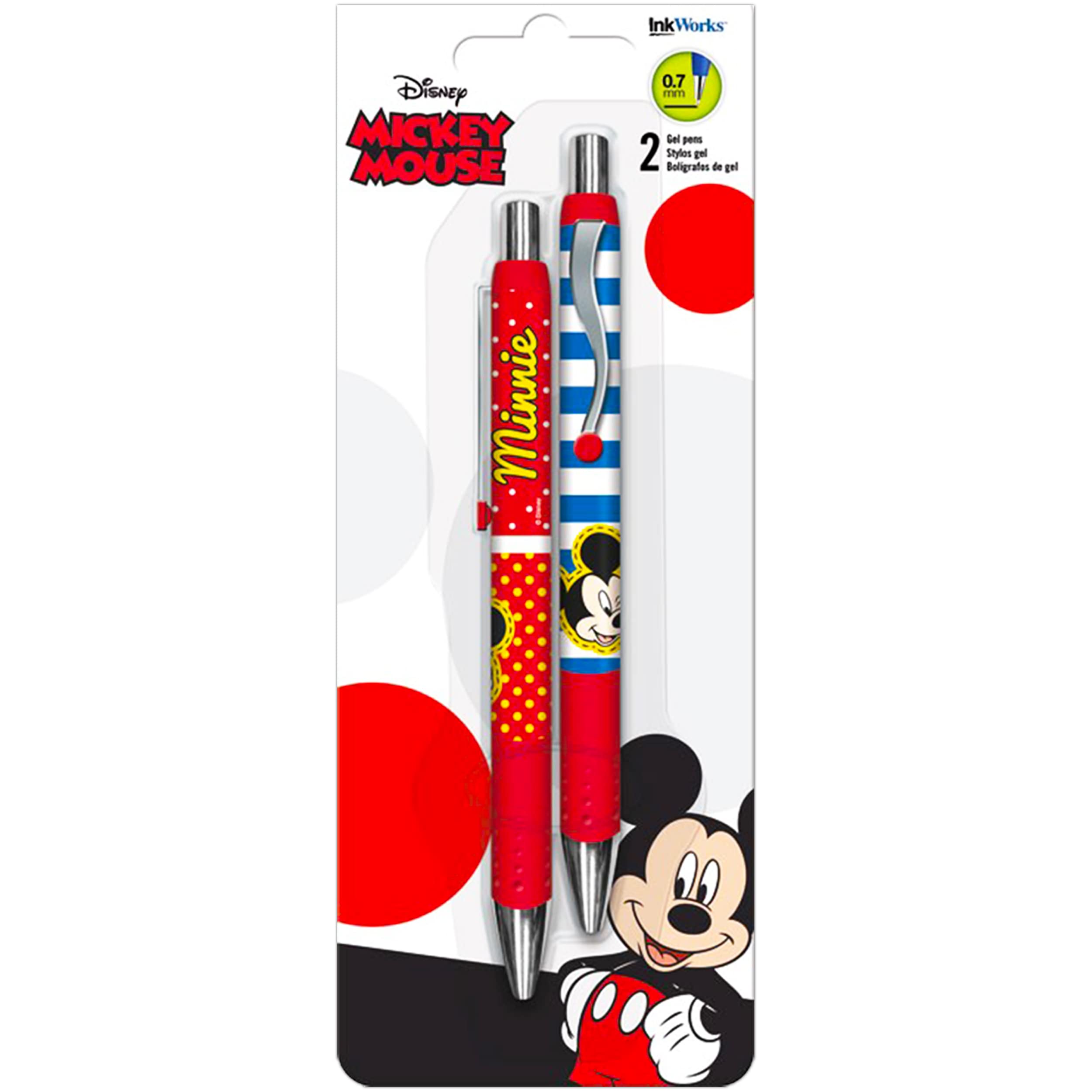 Amazon.com: Disney Mickey and Minnie Mouse Ballpoint Pen Bundle