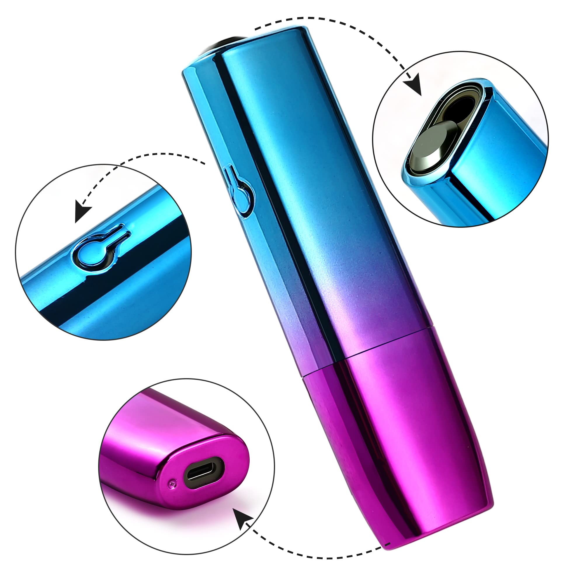 Amazon.co.jp: Vimili イルマ i ワン&IQOS ONE用のカスタム360度全面