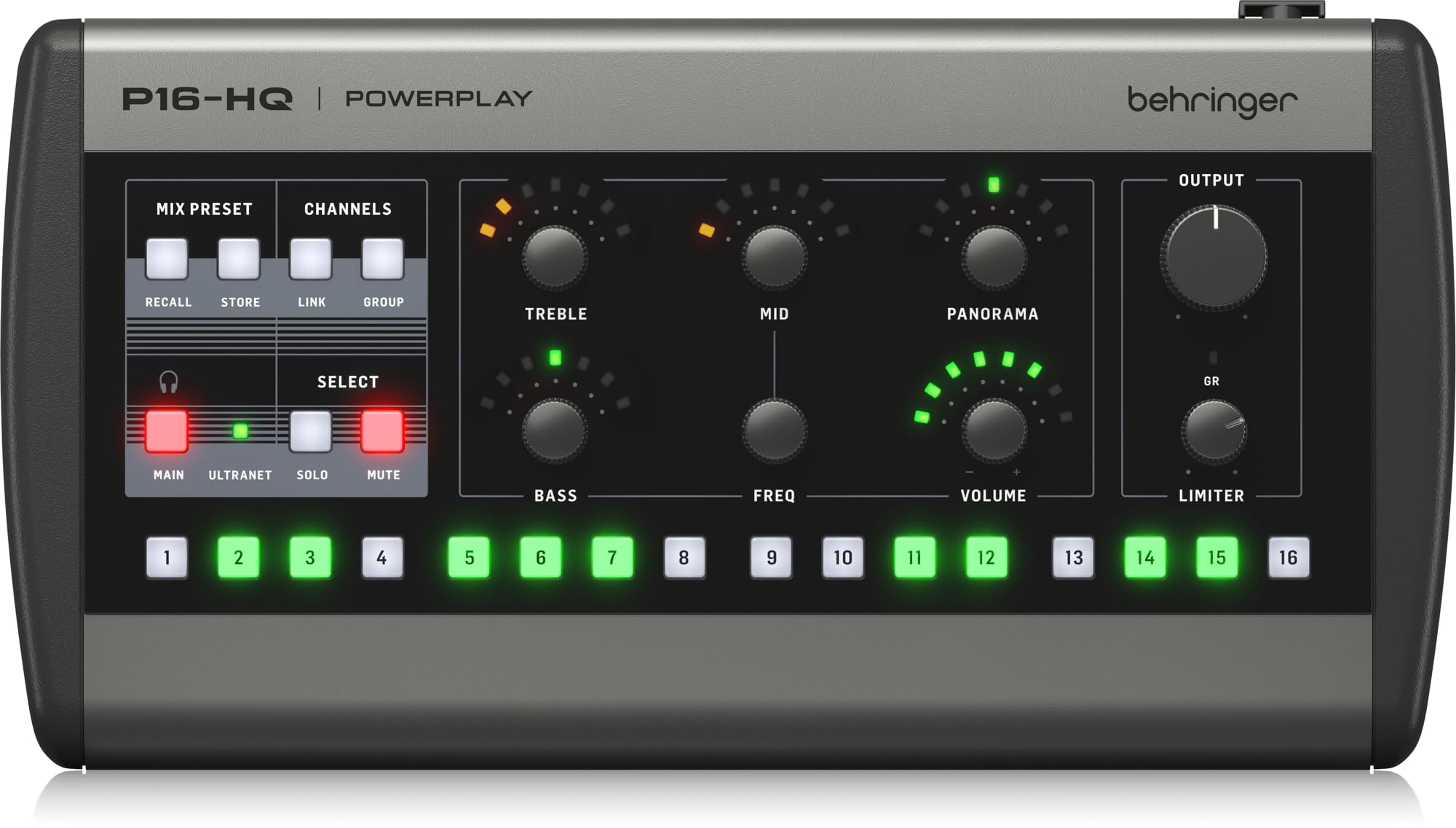 Amazon.com: Behringer Powerplay P16-HQ 16-Channel Digital Personal