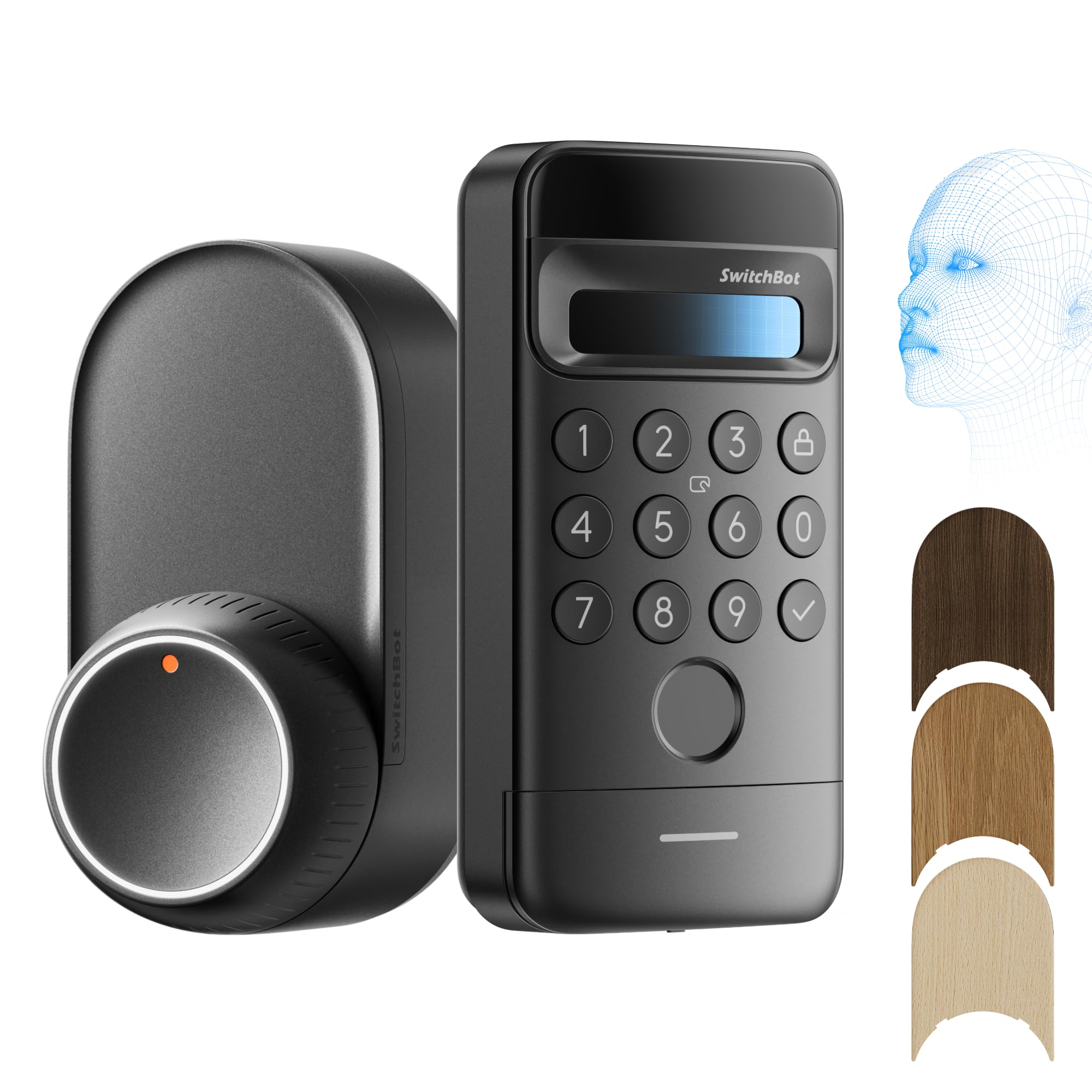 Amazon | SwitchBot スマートロック Ultra 顔認証パッド 指紋認証