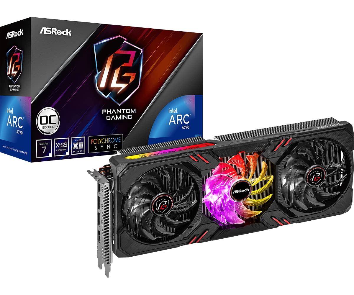 Amazon.com: ASRock Intel Arc A770 Graphics Phantom Gaming 16G OC