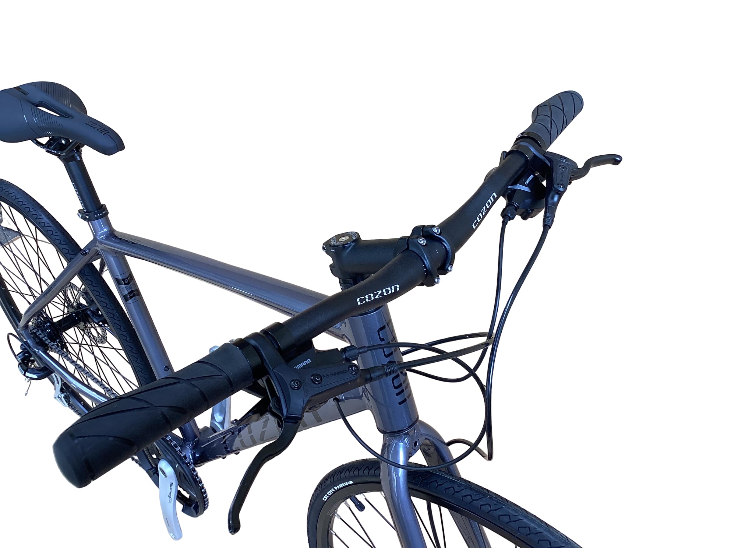 Amazon | COZON RX400 クロスバイク フラットロード 軽量アルミ