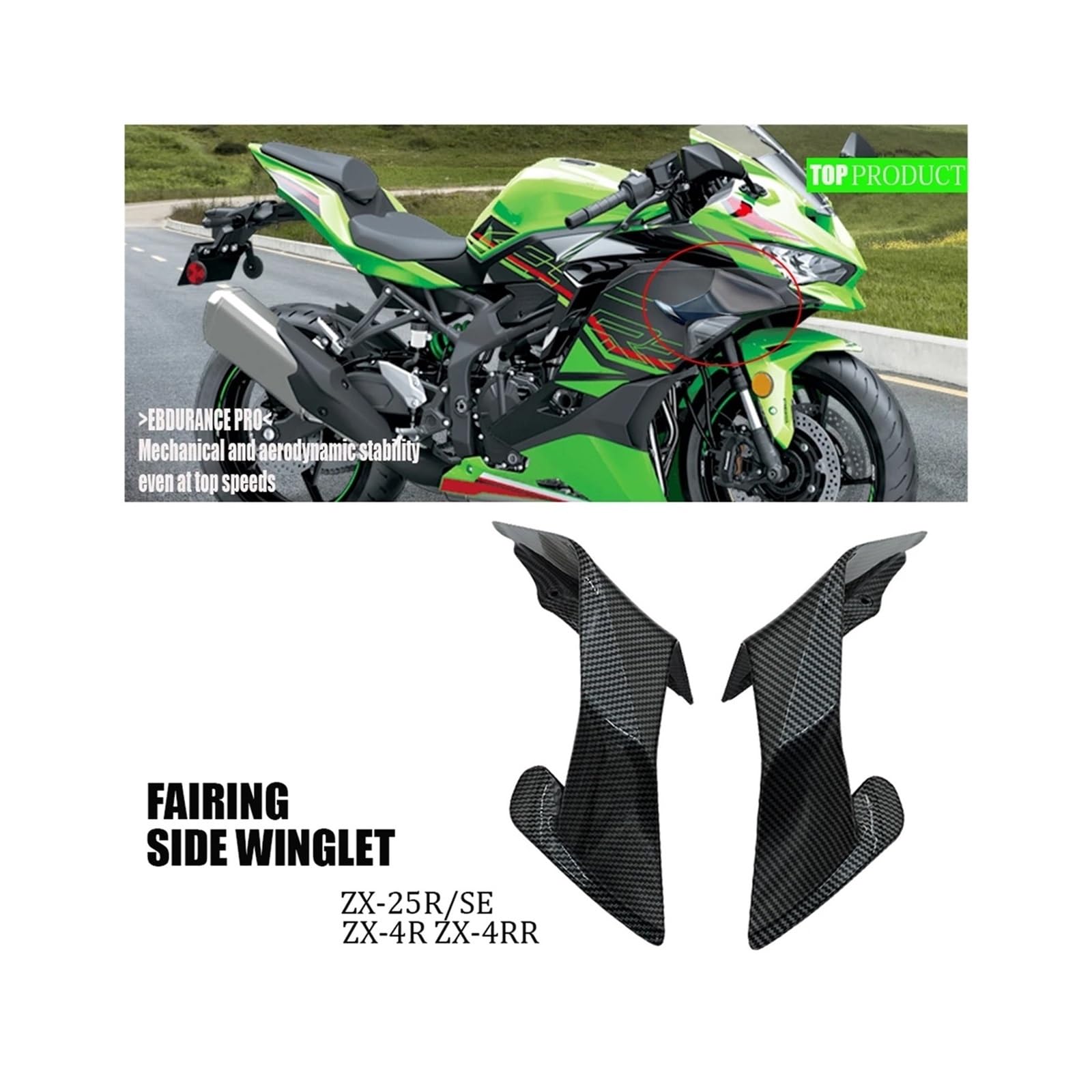 Compatible with ZX25R ZX4R ZX4RR ZX-25R/SE ZX-4R/SE ZX-46RR Fixed
