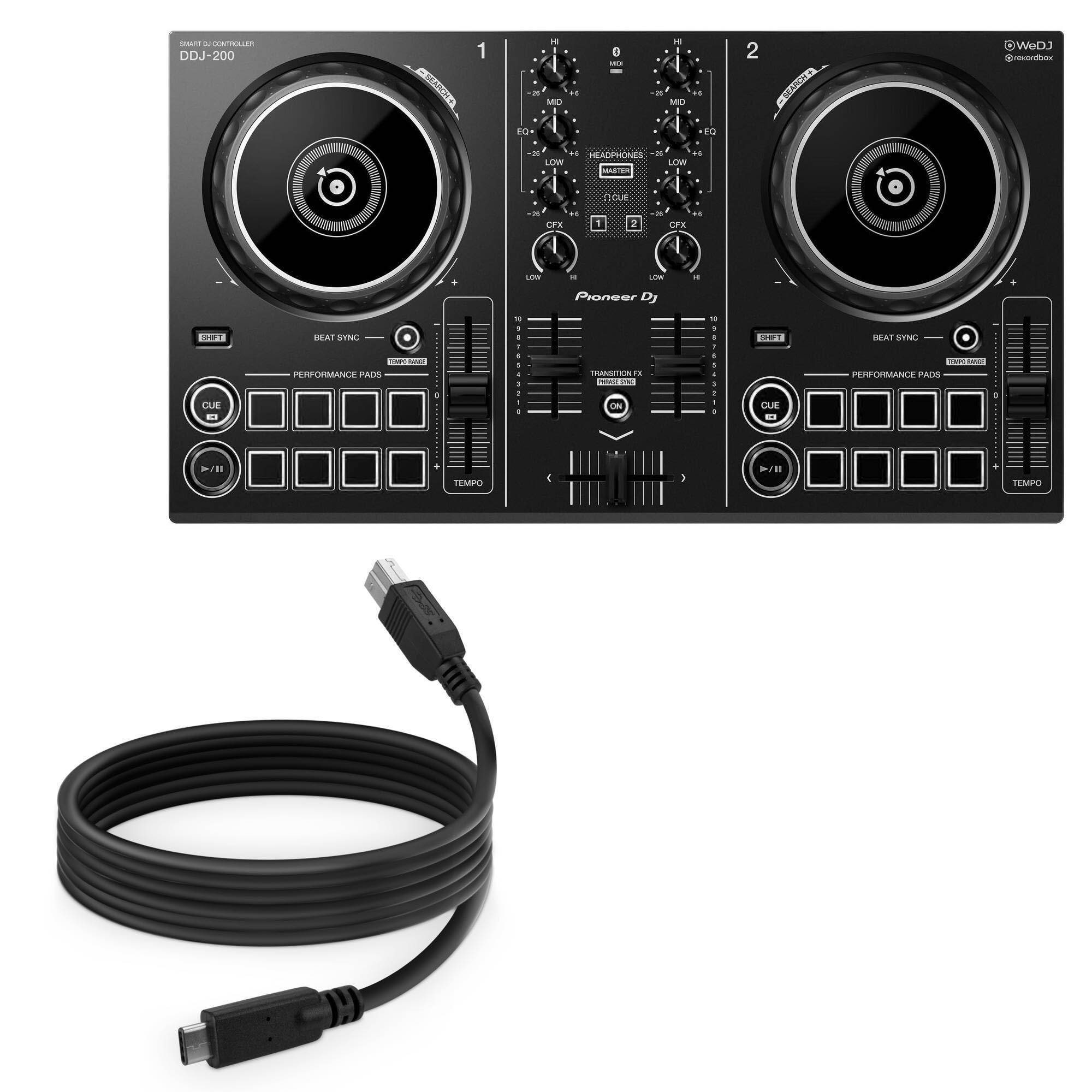 Amazon.com: BoxWave Cable Compatible with Pioneer DJ DDJ-200