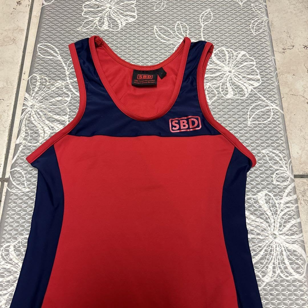 SBD シングレット 赤/黒 SBD シングレット 赤/黒