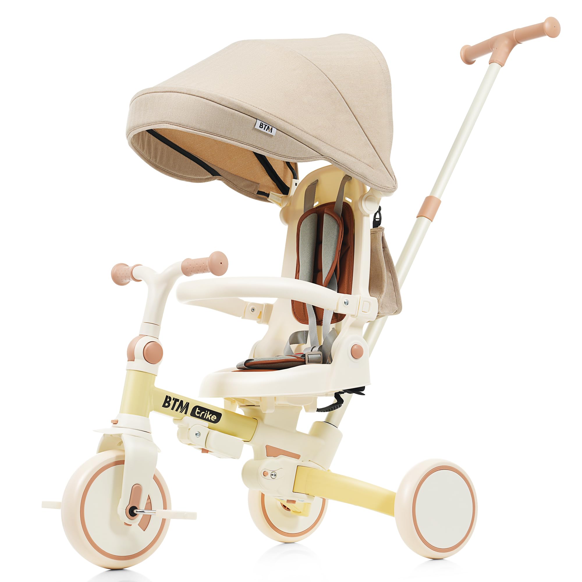 Amazon.co.jp: BTM 子供用三輪車 7in1 折りたたみ 手押し 7way 1~3歳