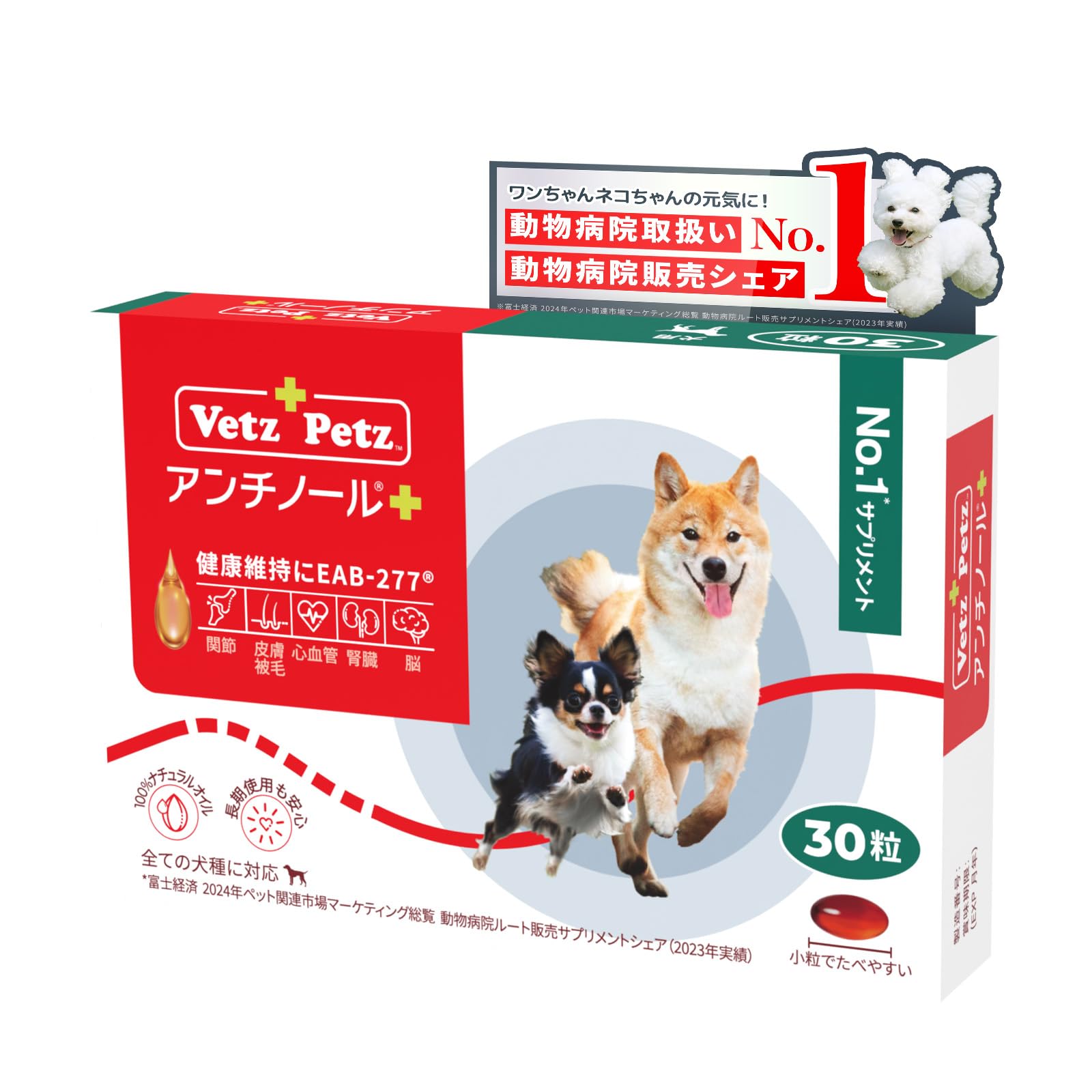 Amazon.co.jp: 【動物病院推奨】【公式】アンチノール プラス 犬