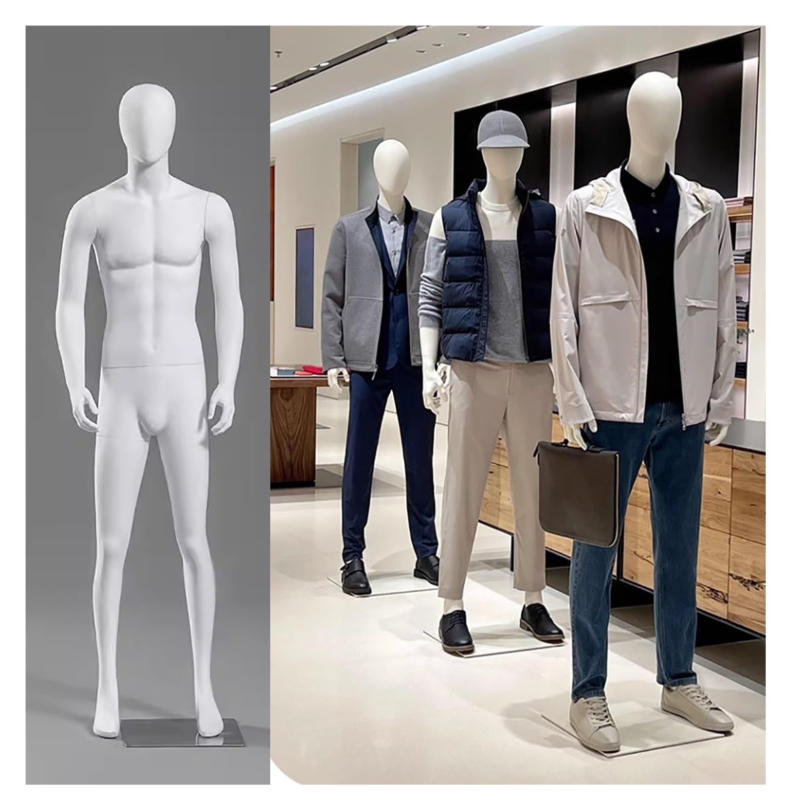 Amazon.co.jp: 男性トルソー マネキン ドレスフォーム トルソボディ