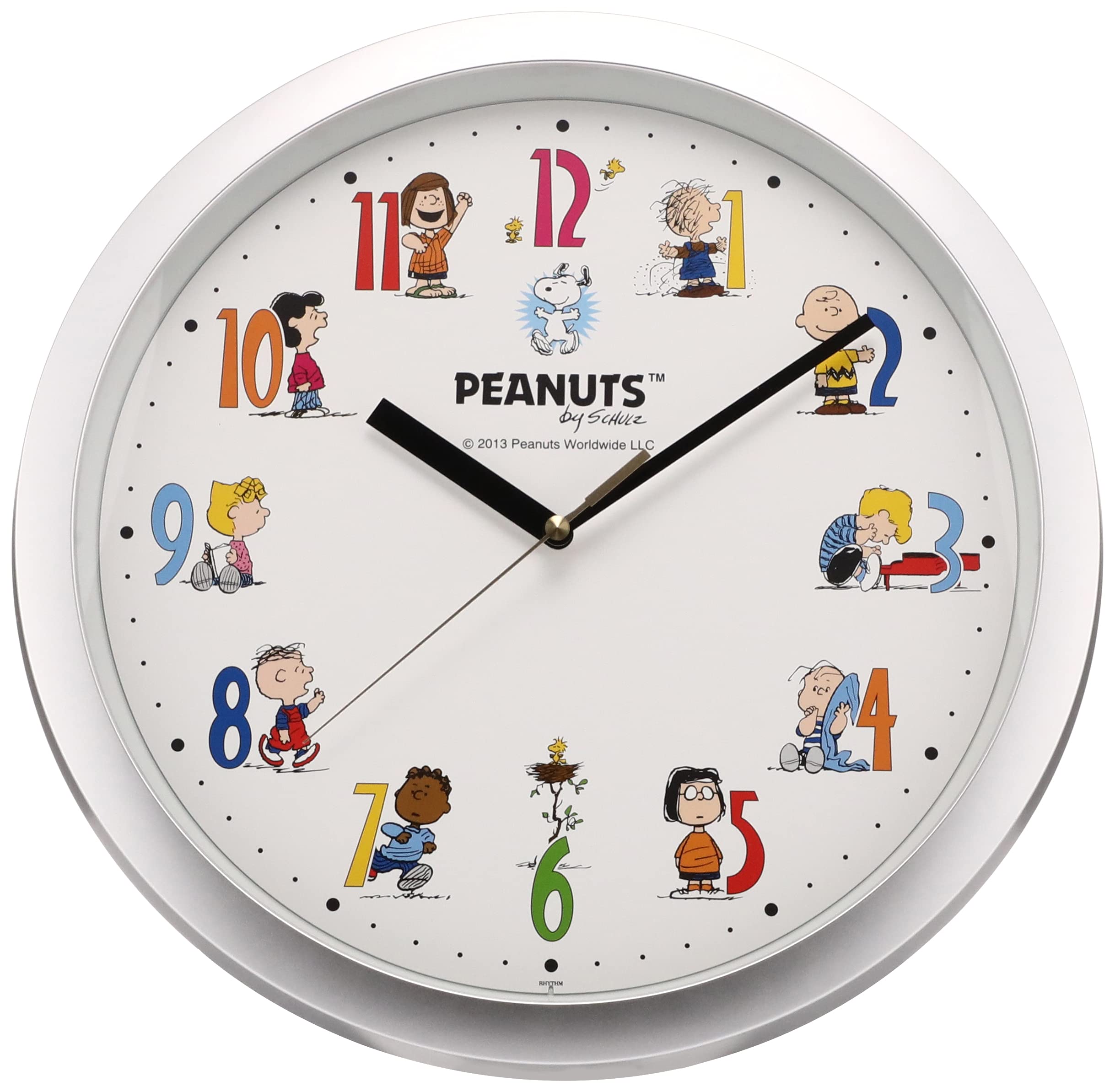 Amazon.co.jp: リズム(RHYTHM) SNOOPY (スヌーピー) 掛け時計