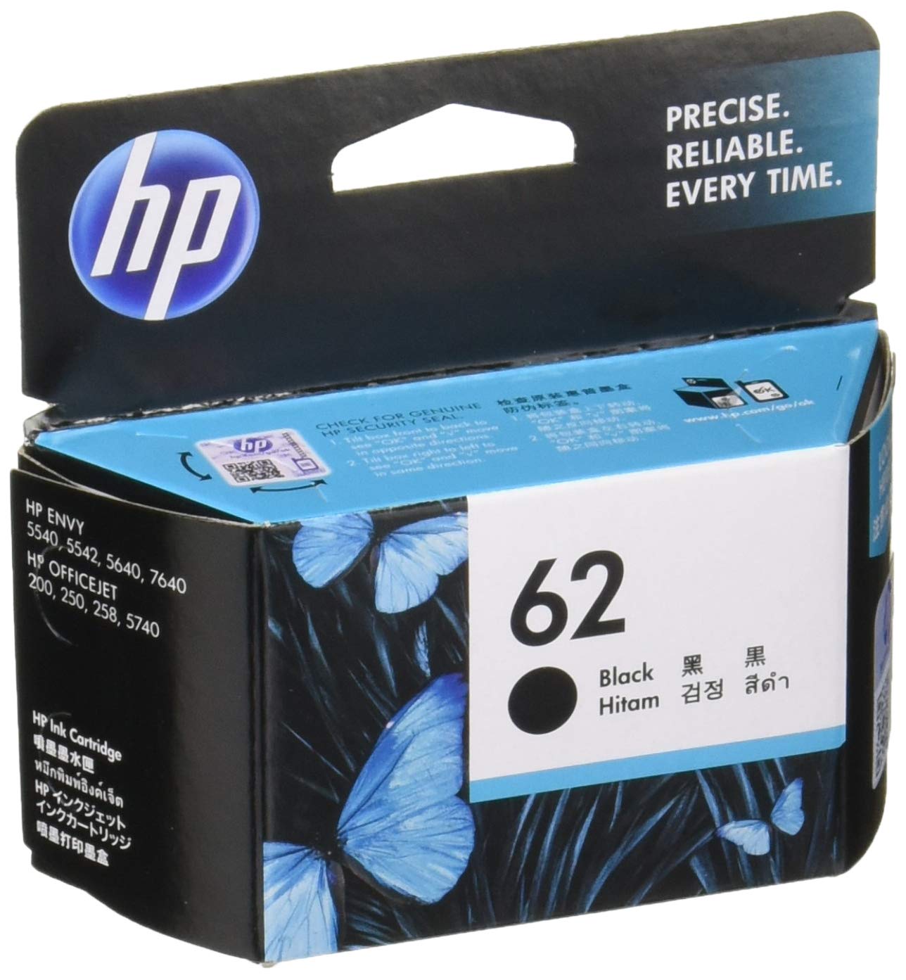 Amazon.co.jp: HP HP62 純正 インクカートリッジ 黒 C2P04AA