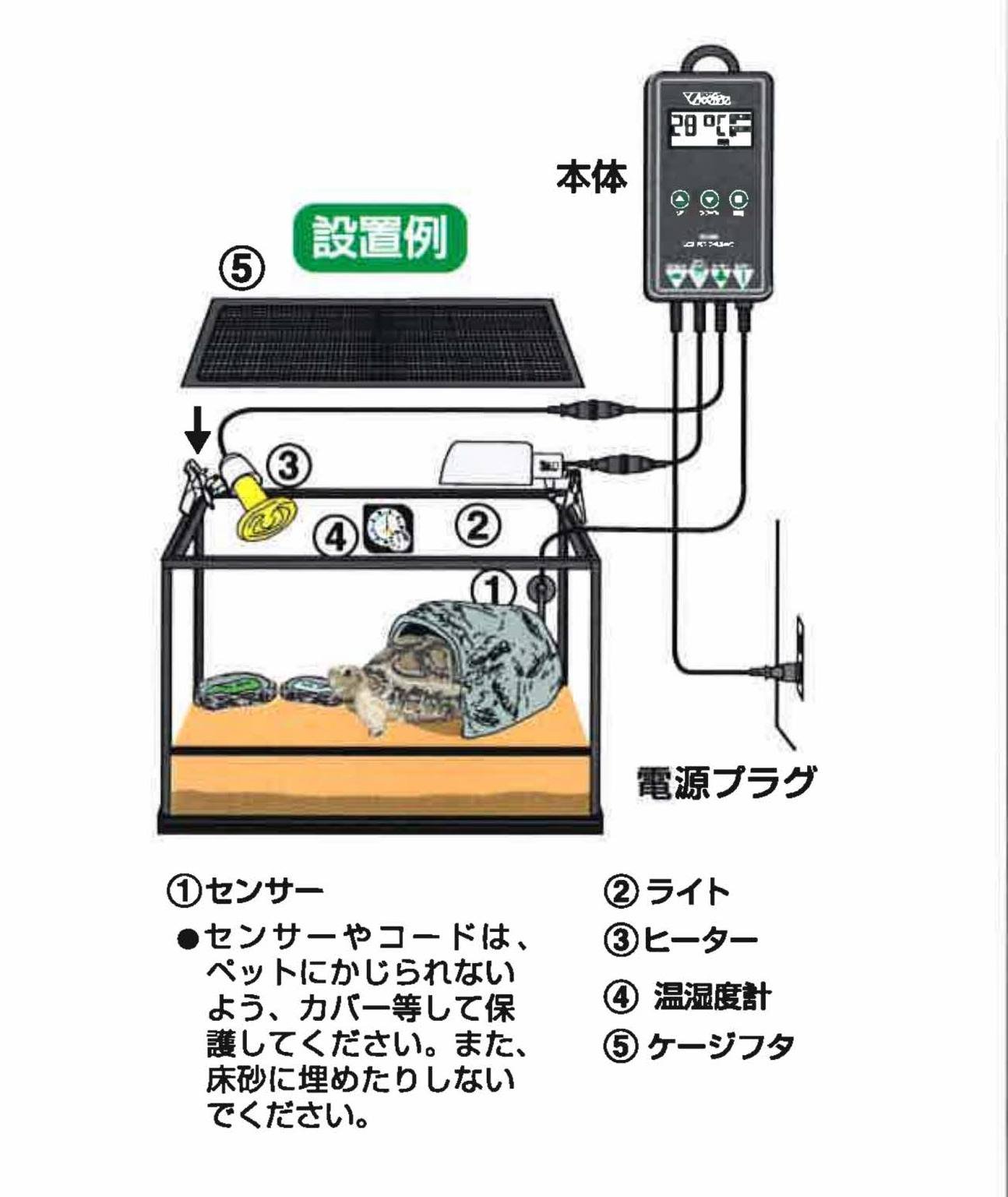 Amazon | ビバリア LCD ペットサーモ | ビバリア | 保温球・ヒーター