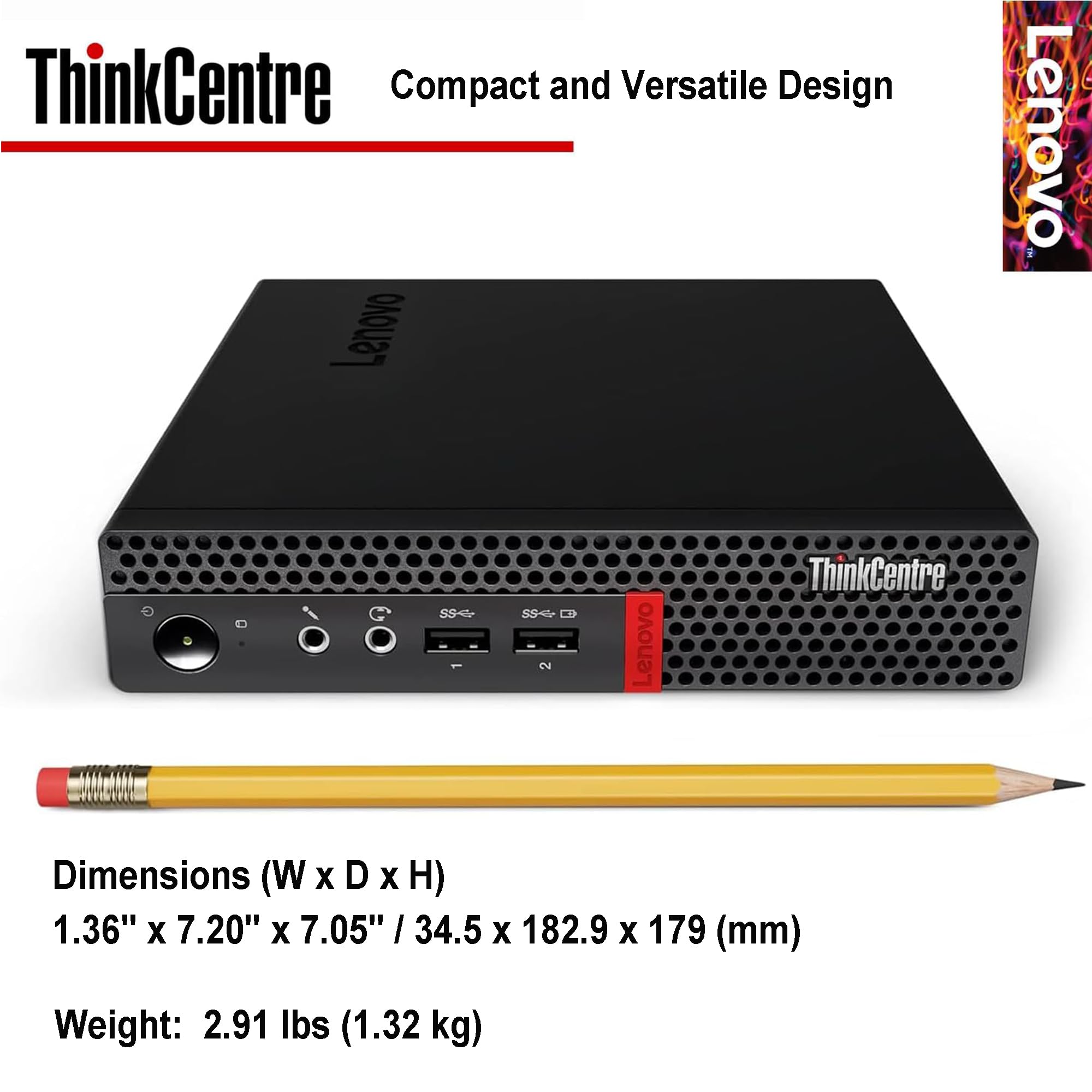 Amazon.com: Lenovo ThinkCentre Mini Business Desktop, AMD Dual