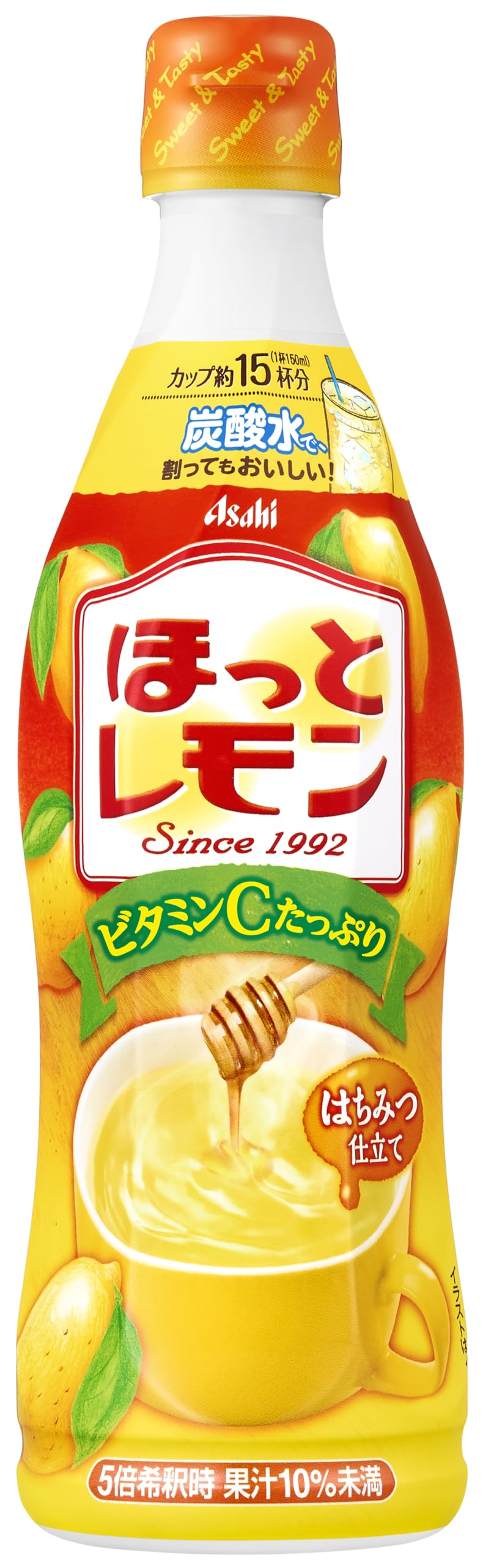 Amazon.co.jp: アサヒ飲料 ほっとレモン 470ml×12本 [希釈用] : 食品