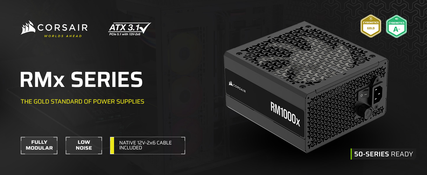 Amazon.com: CORSAIR RM1000x Fully Modular Low-Noise ATX Power