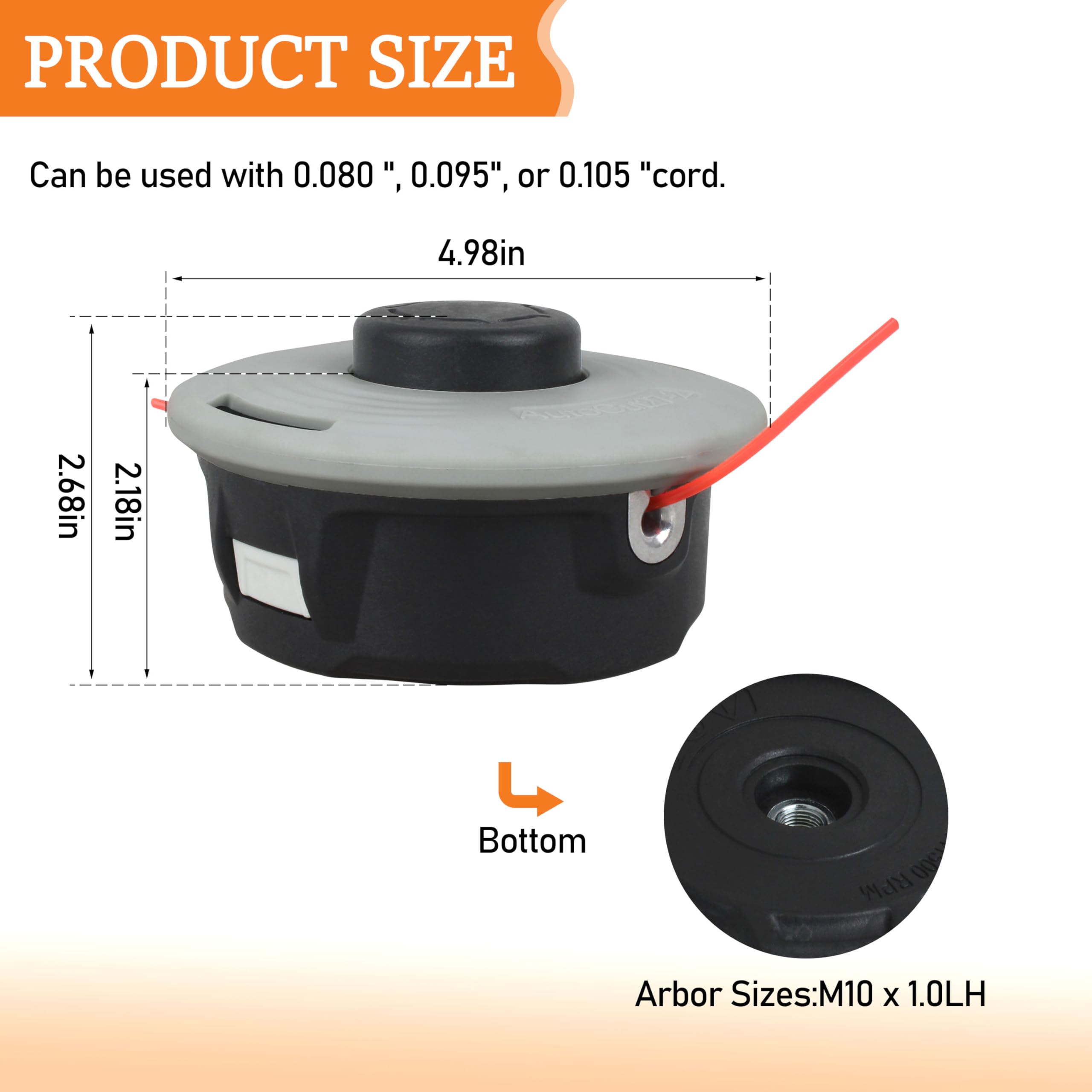 Amazon.com: Rifatrio 27-2 Weed Eater Trimmer Head for Stihl