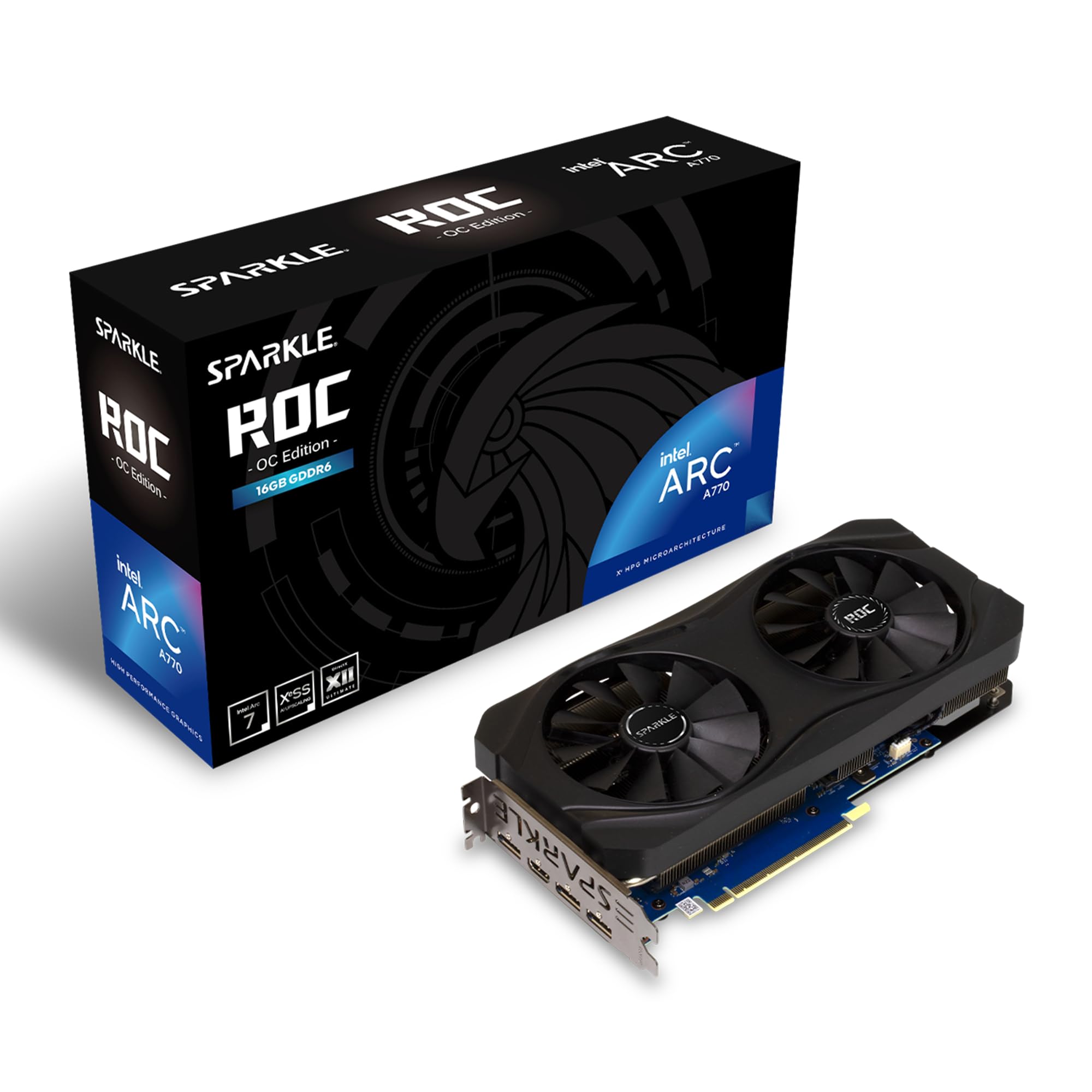 Amazon | SPARKLE Intel Arc A770 ROC OC Edition 16 GB GDDR6 2 x DBB