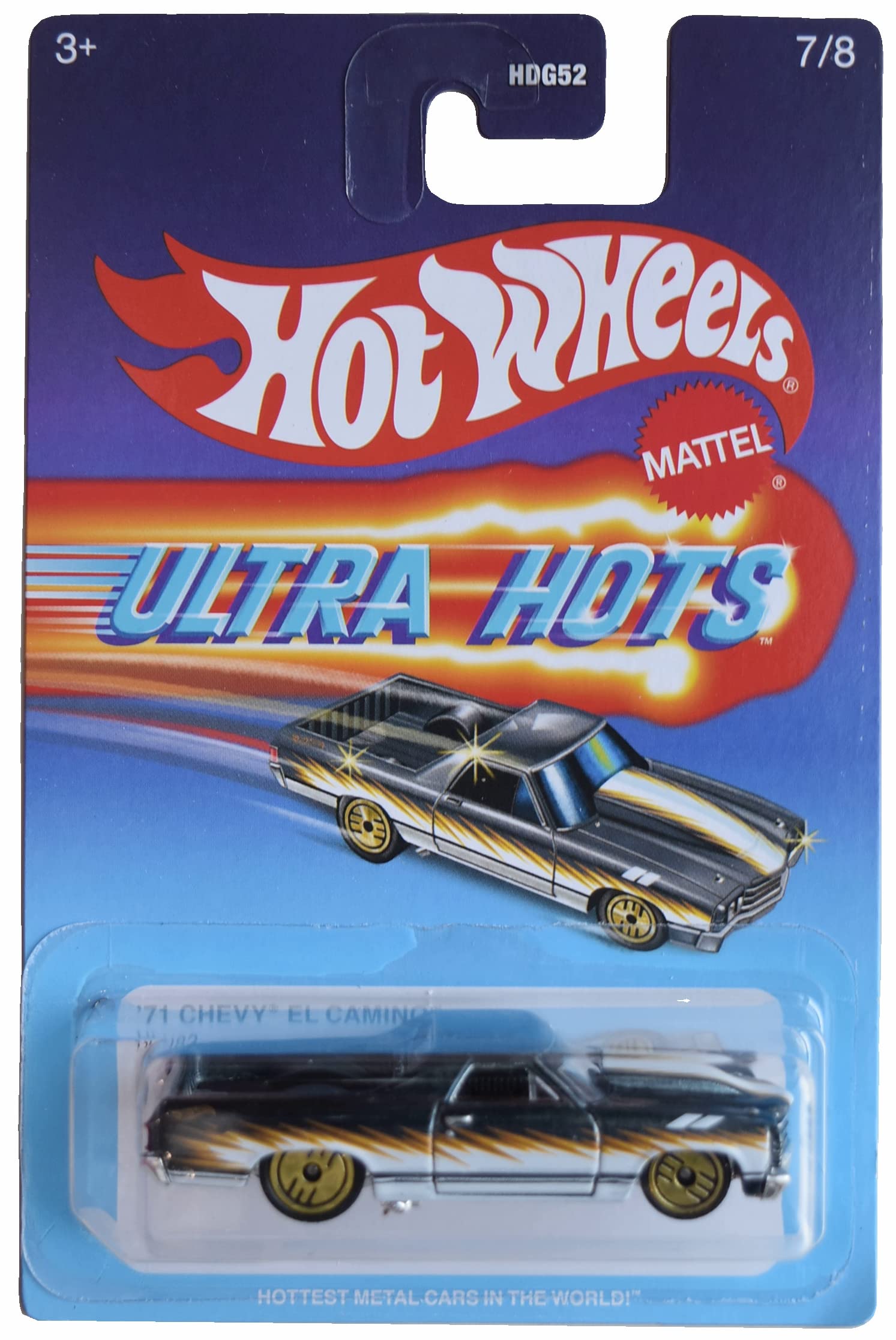 Amazon.com: Hot Wheels '71 Chevy El Camino, Ultra Hots 7/8 : Toys