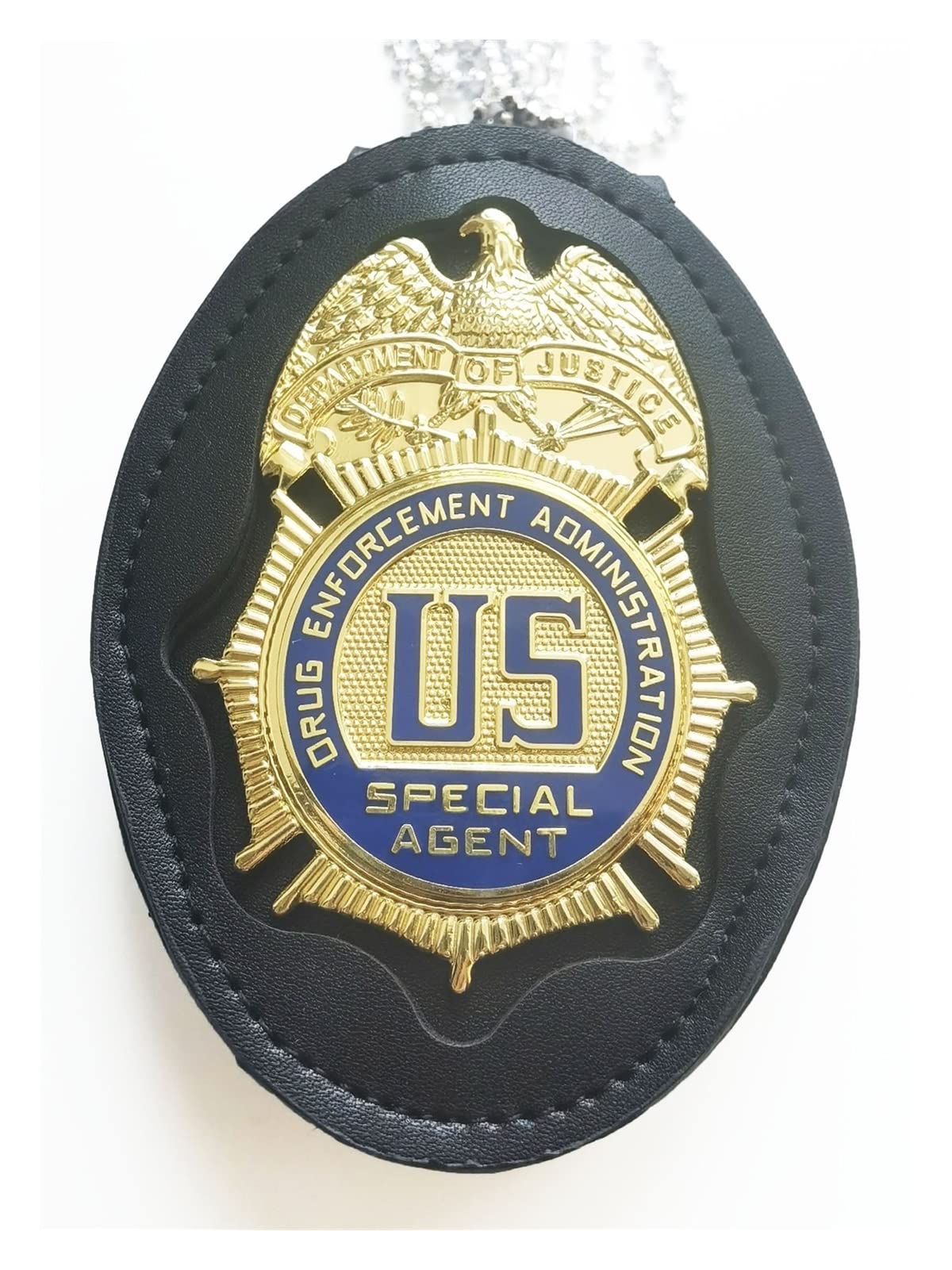 Amazon.co.jp: アメリカの薬物管理局 DEA バッジ (Color : Leather and