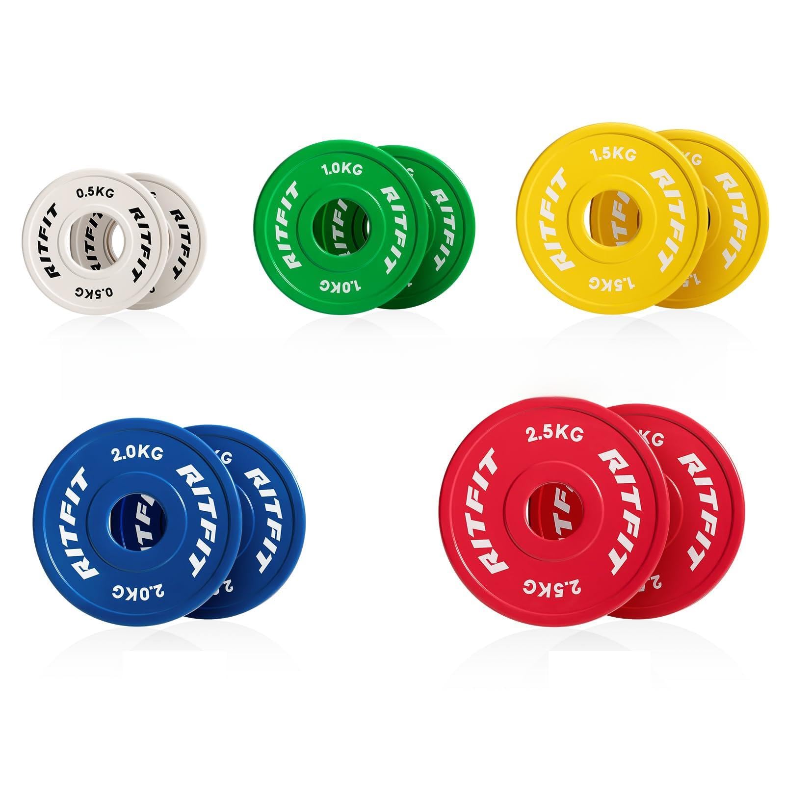 Amazon | RIFTIT ラバー製 重量プレート チェンジプレート バーベル