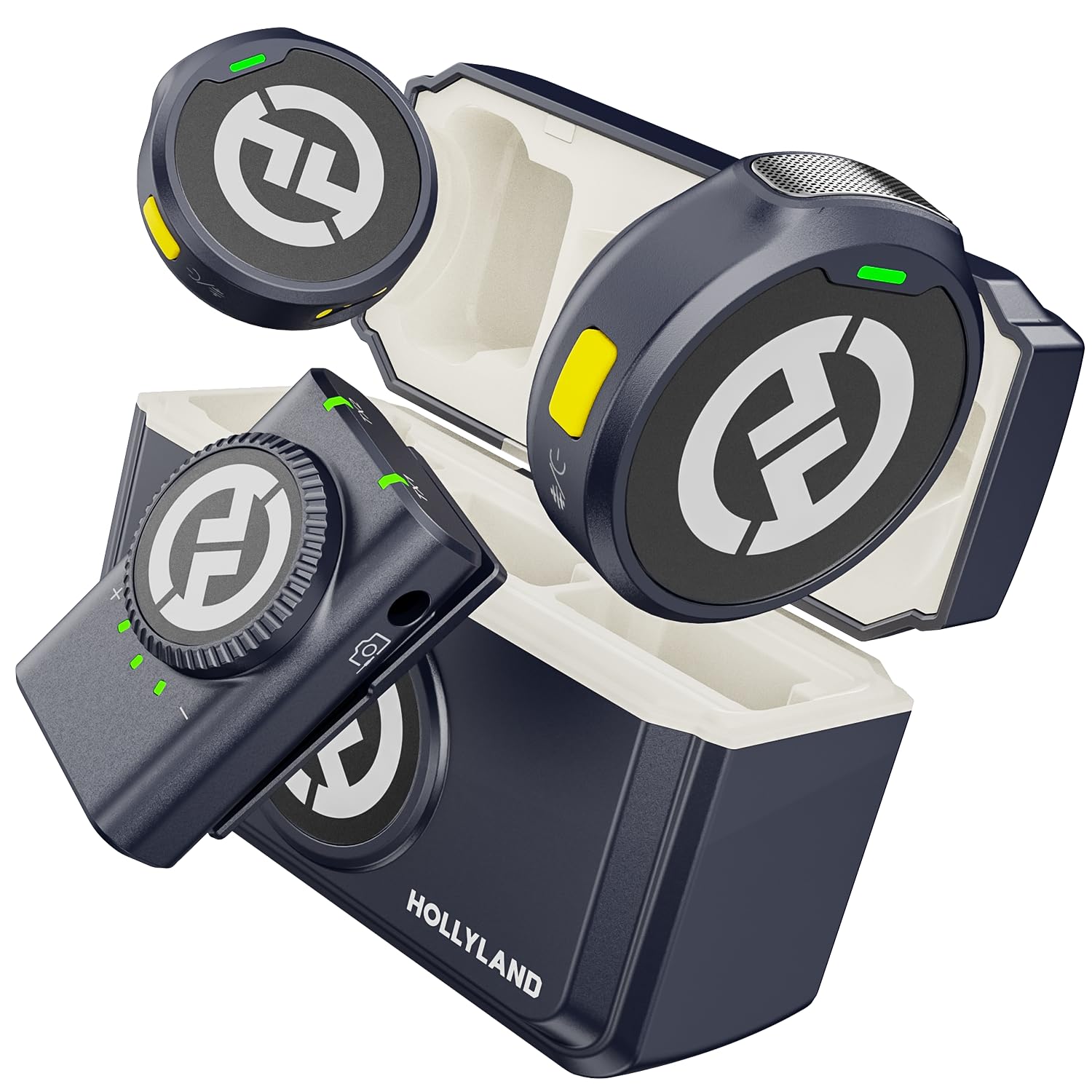 Amazon.com: Hollyland Lark M2 Wireless Lavalier Microphone-Camera