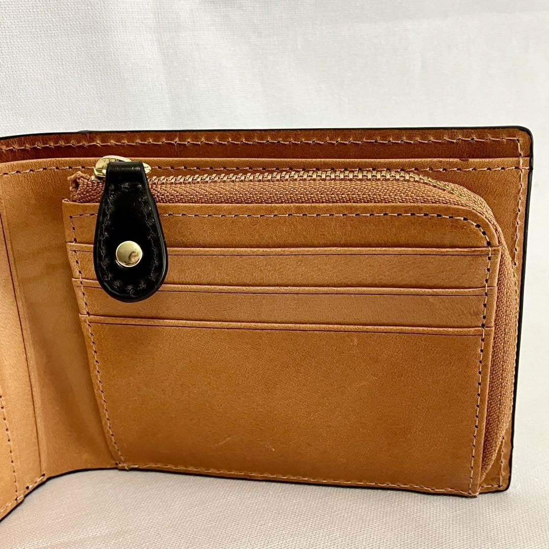 Amazon.co.jp: ロカド シェルコードバン 二つ折り財布 ROCADO