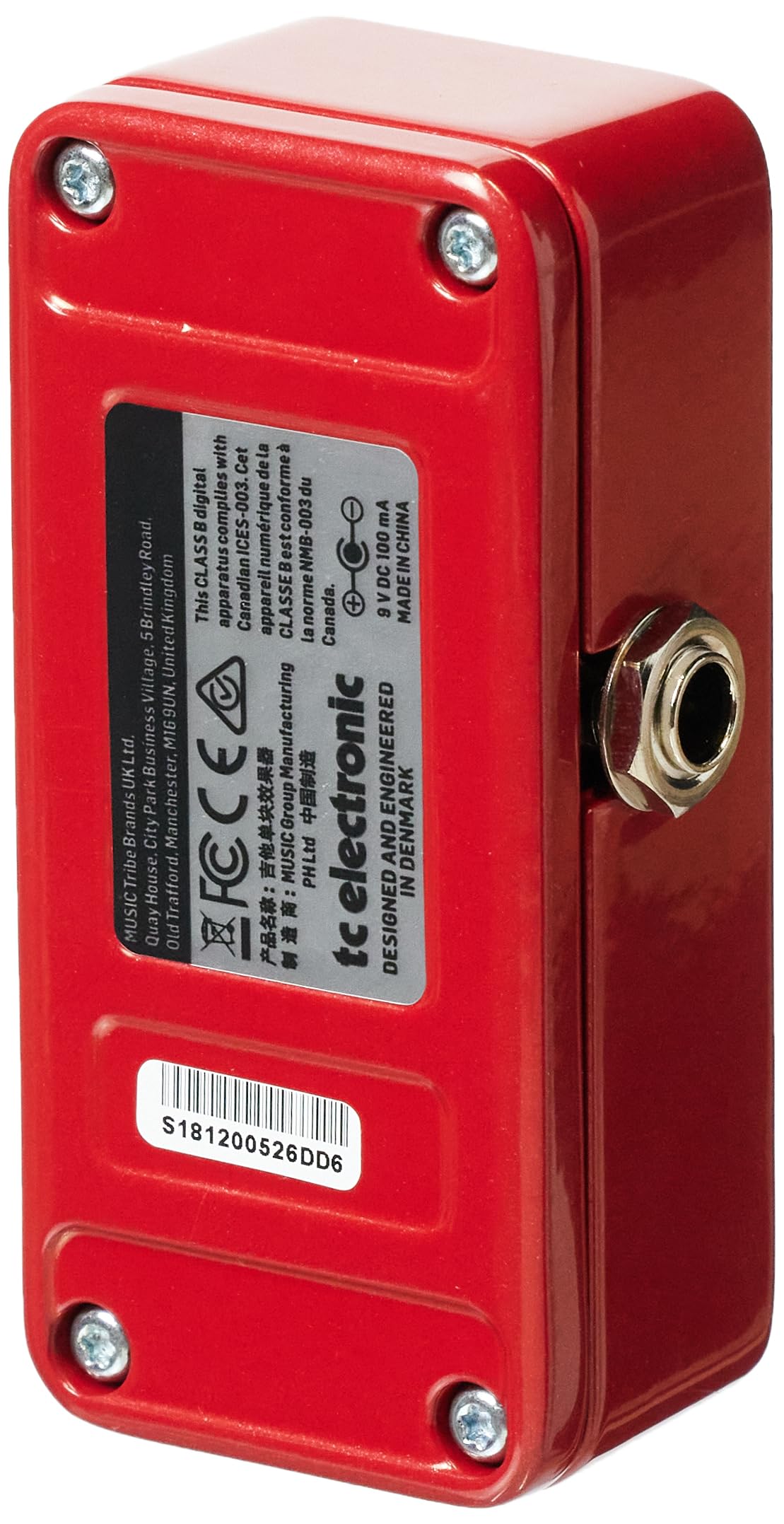 Amazon.co.jp: tc electronic リバーブ ミニ HALL OF FAME MINI REVERB