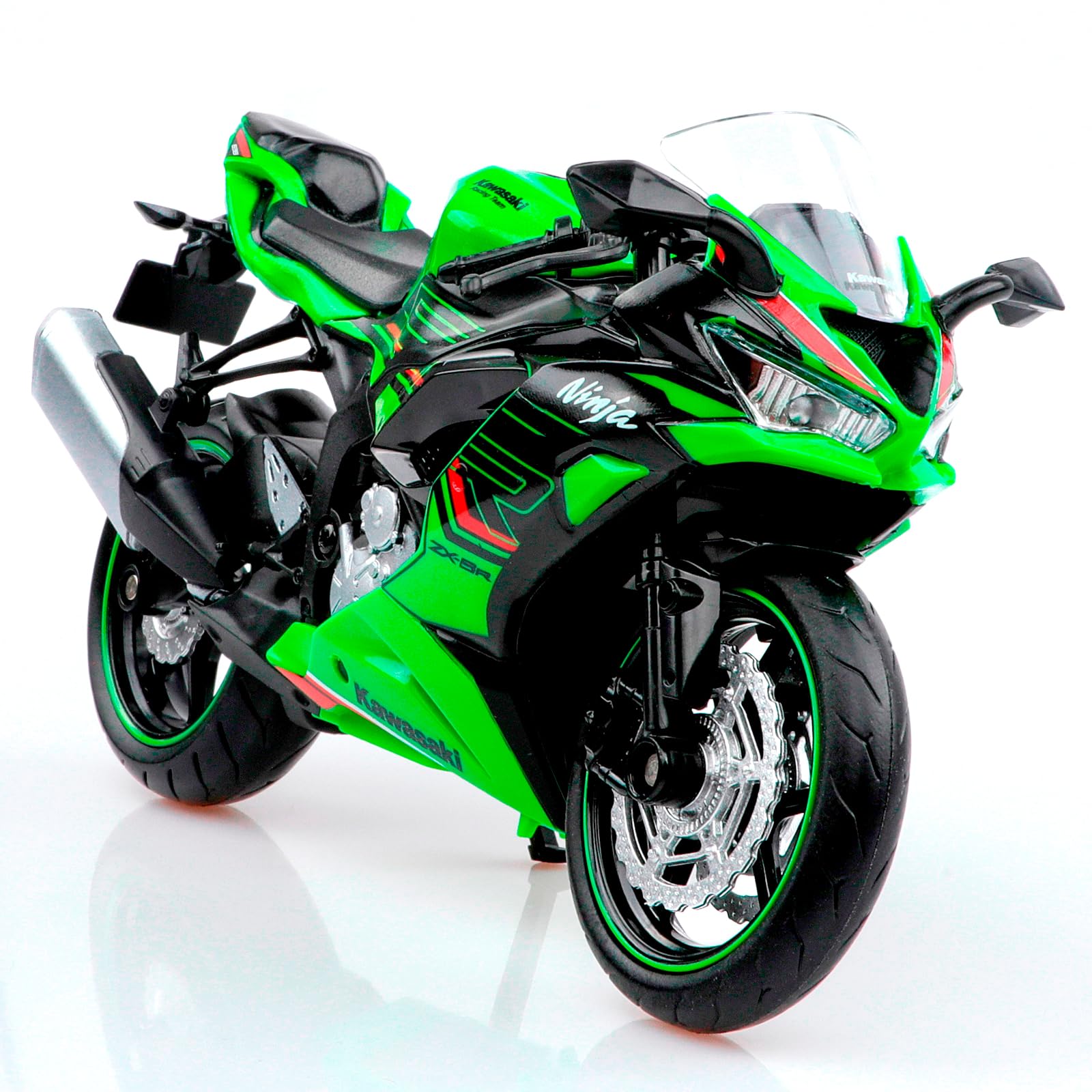 Amazon.com: TOKAXI 1/12 Scale Kawasaki Ninja Z6 Diecast Toy