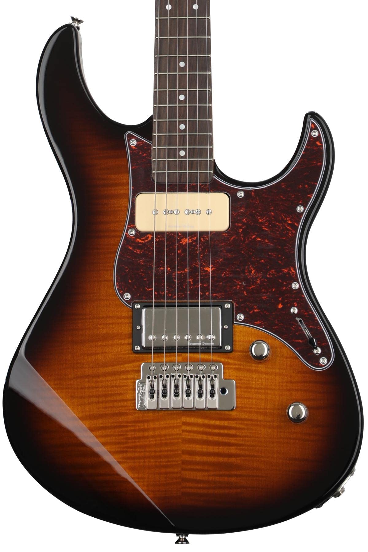 Amazon.com: Yamaha Pacifica PAC611VFM TBS Solid-Body Electric