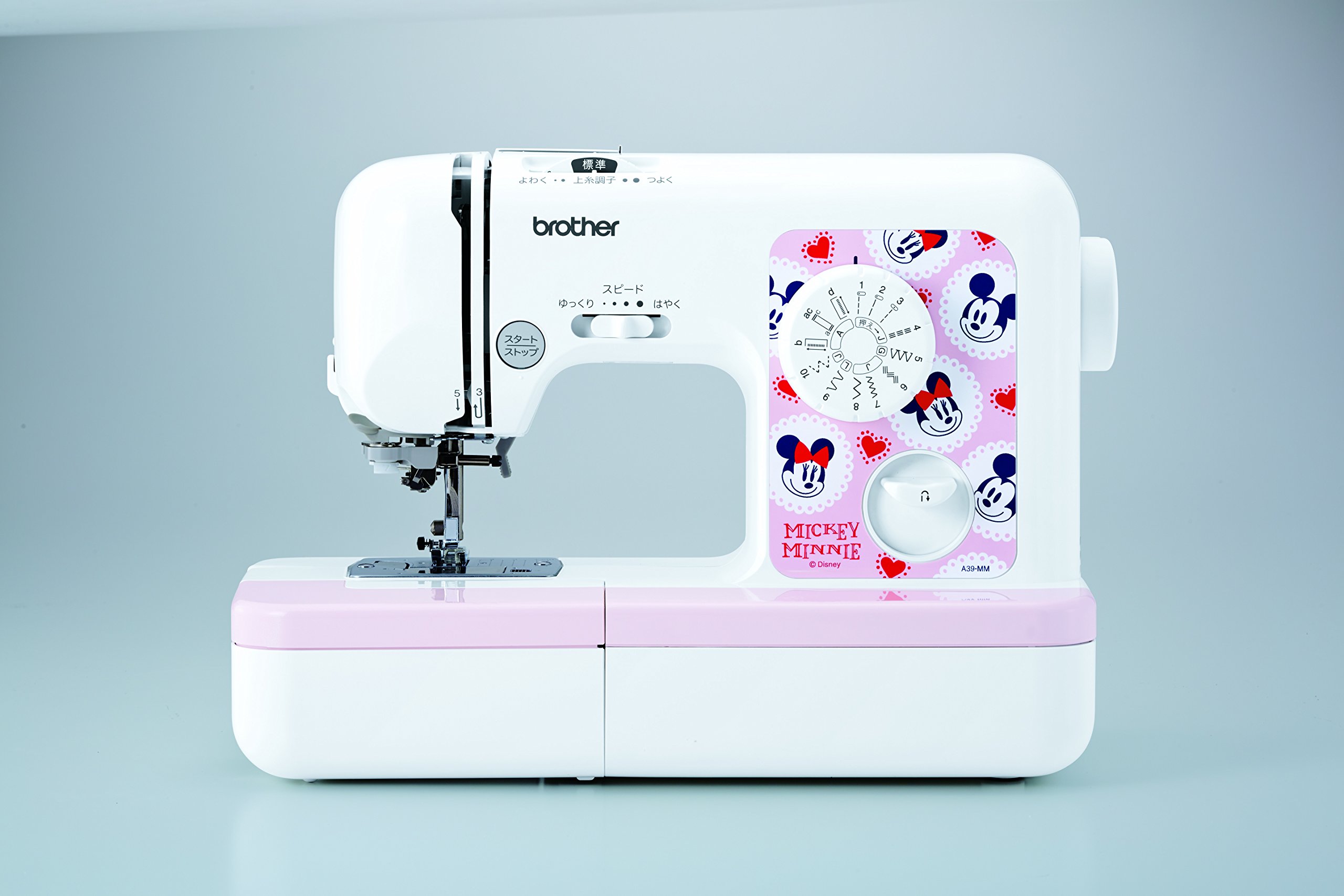 Amazon | brother ブラザー 電子ミシン ELU5808(A39-MM) ミッキー