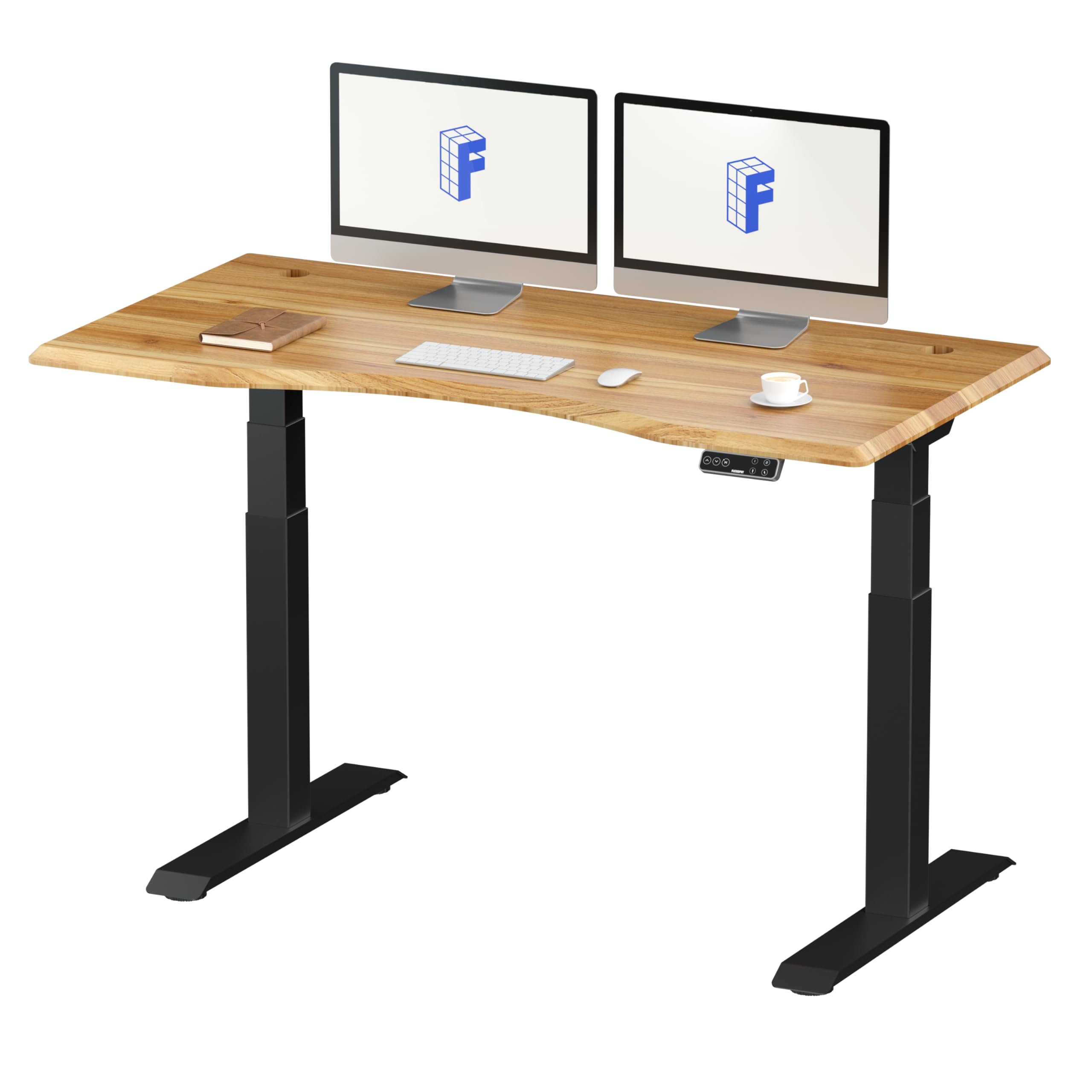 洋服屋gentle様］電動昇降デスクFLEXISPOT E7 天板付き 電動昇降式