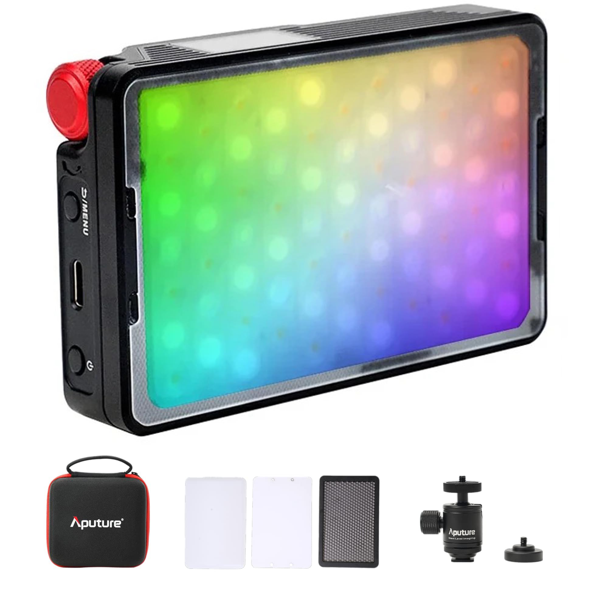 Amazon | Aputure MC PRO LED撮影ライト RGBWW 雰囲気ライト TFTカラー